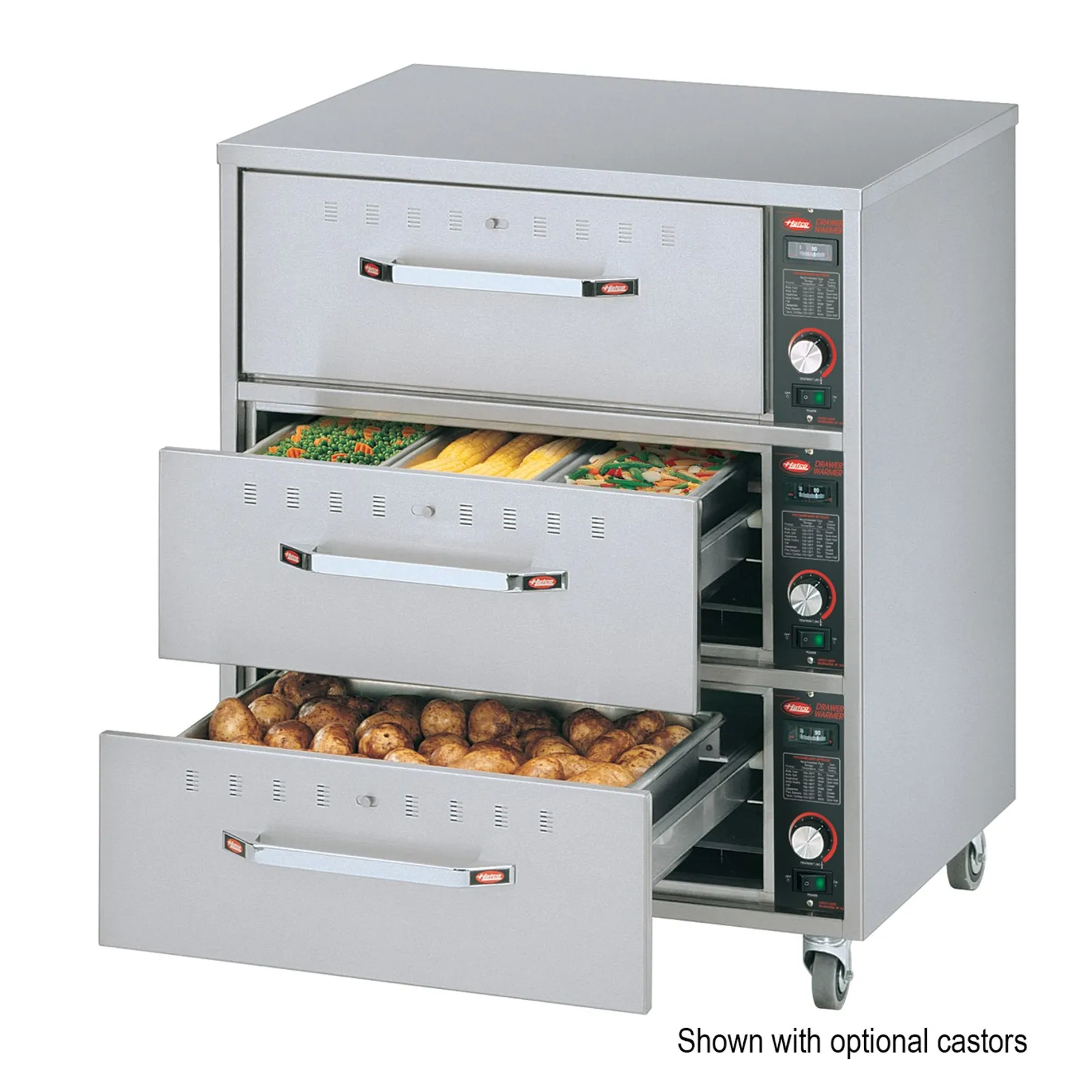Hatco HDW-3 Free Standing Drawer Warmer
