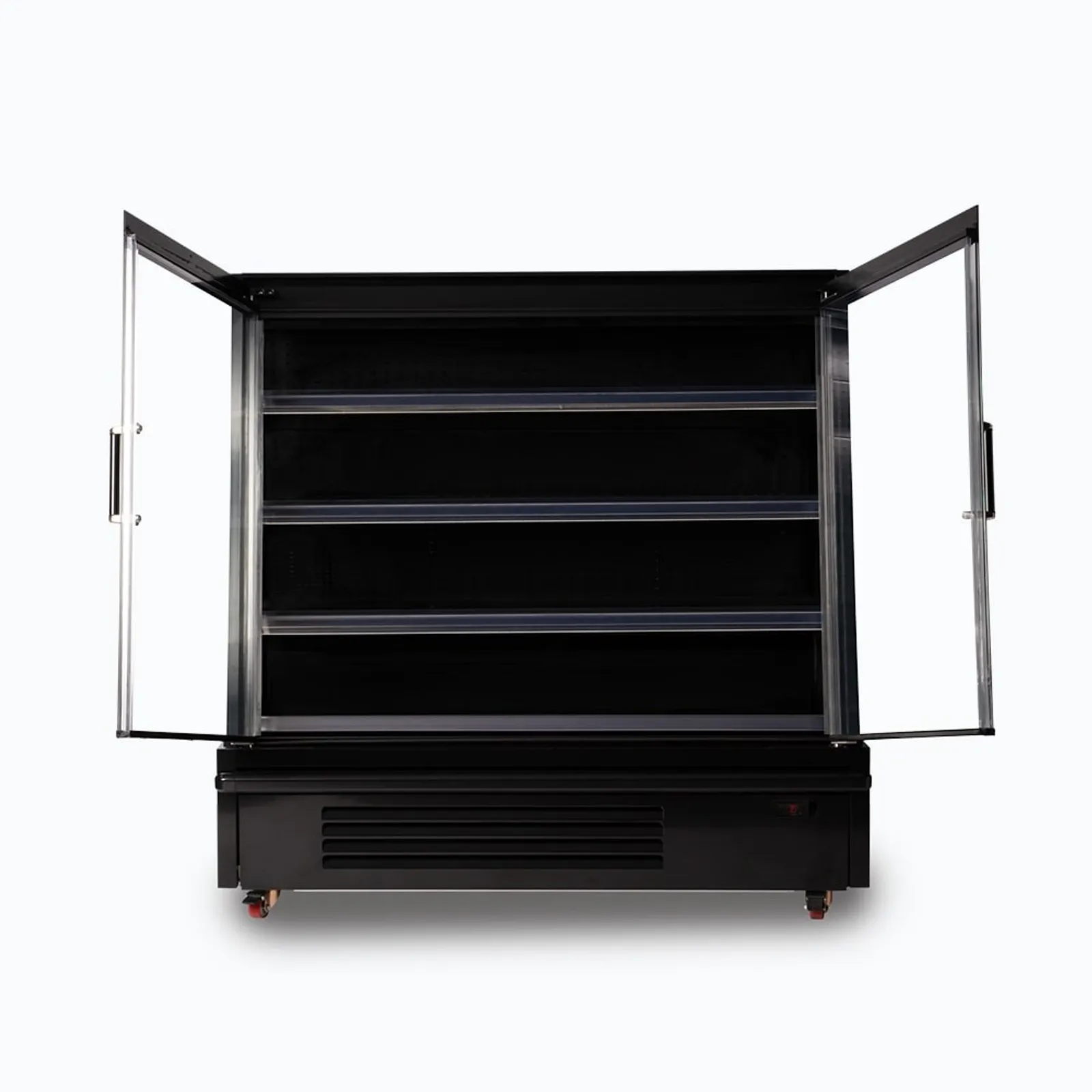 Bromic SVM1580HD-NR - Semi Vertical Display Fridge Gondola 1580mm - 2 Hinged Doors