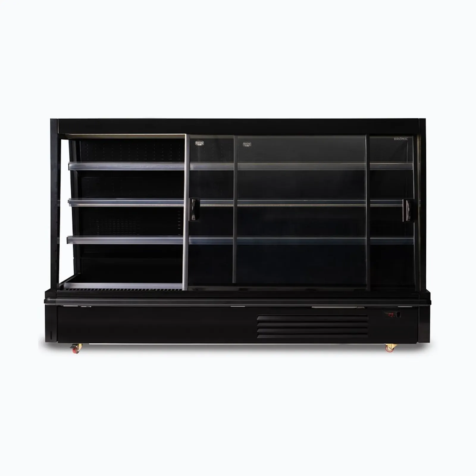 Bromic SVM2500SD-NR - Semi Vertical Display Fridge 2500mm - 4 Sliding Doors