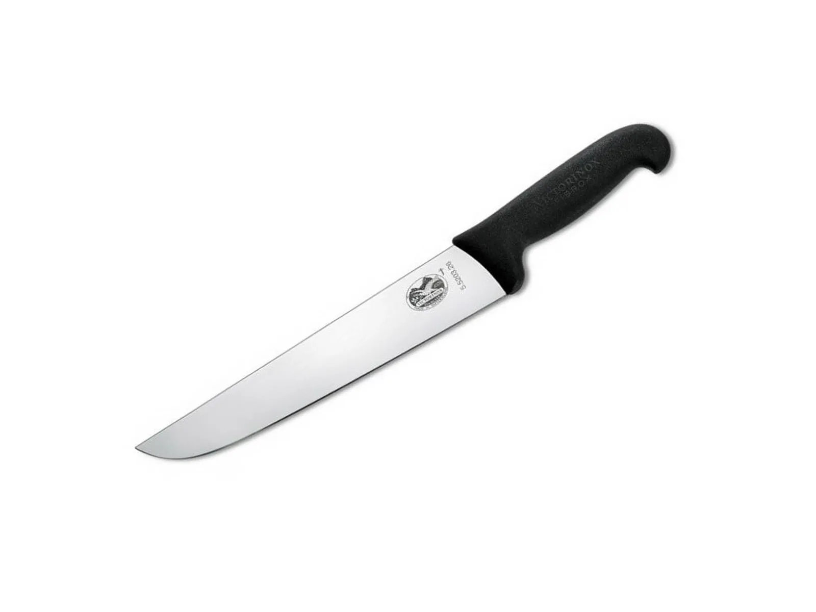 Victorinox 5.5203.20 - Butchers Knife 200mm, Straight Back Blade, Fibrox - Black