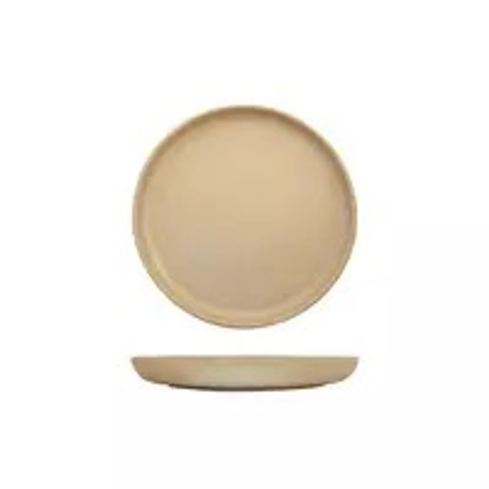 Eclipse 959108 Uno Taupe - Round Plate 220mm