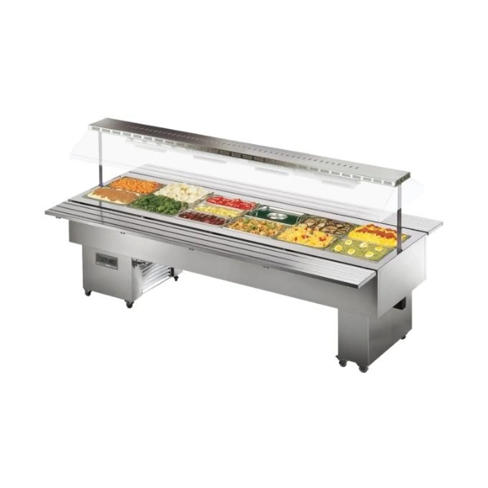 Tecfrigo Isola 4 Inox - Hot Bain Marie 1500mm