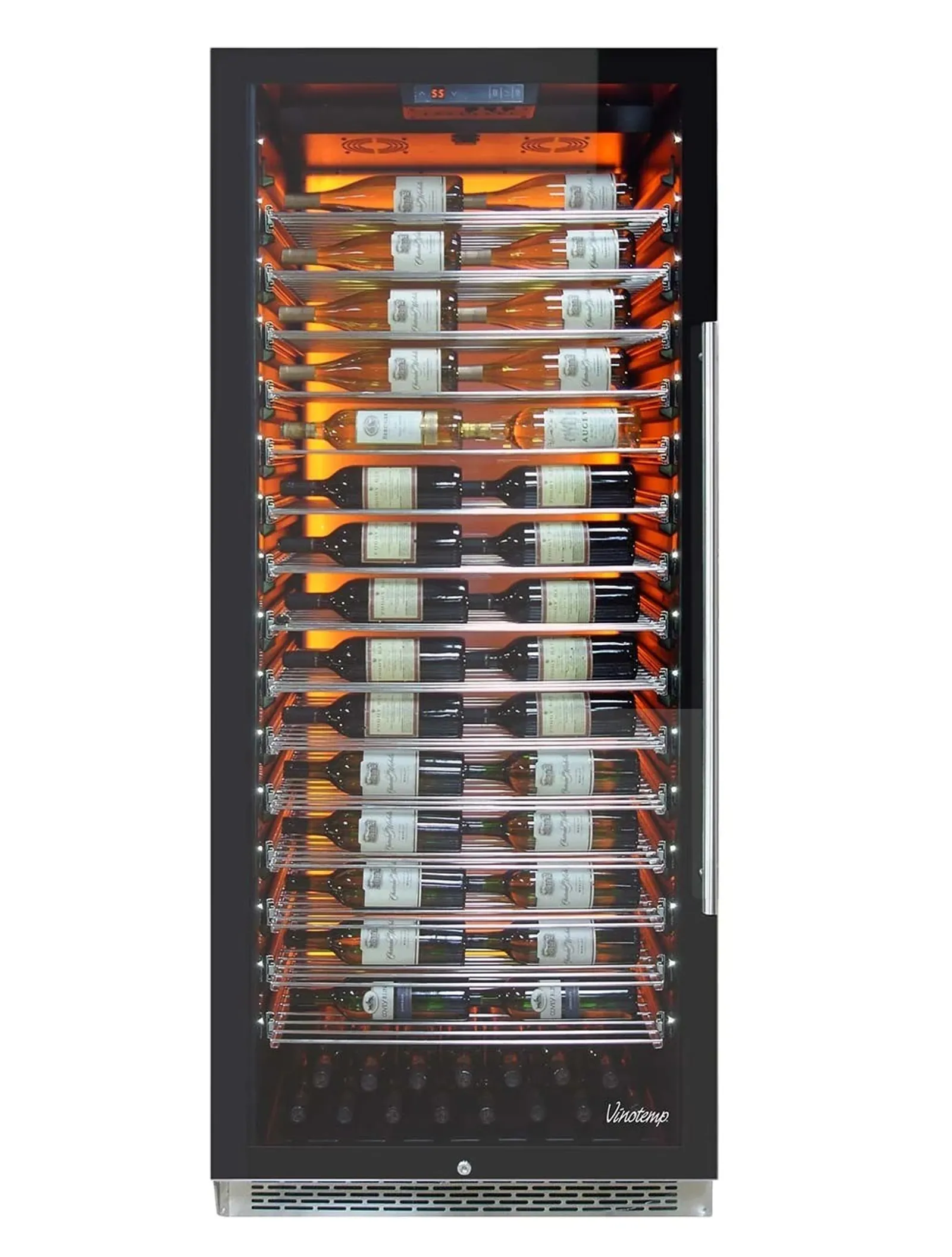 Vinotemp EL-300COMM-L - 188-Bottle Single-Zone Wine Cooler (Left Hinge)