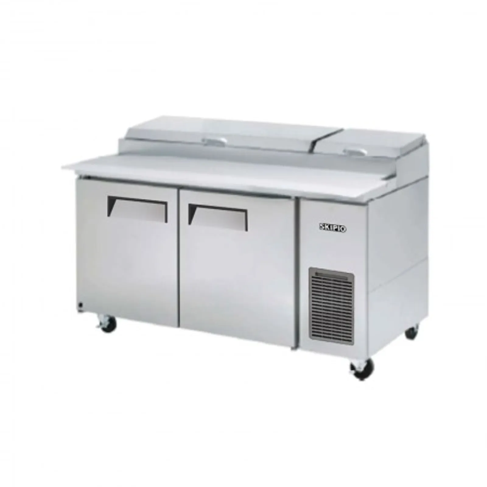 Skipio SPR-67SD - 2 Door Pizza Prep Table