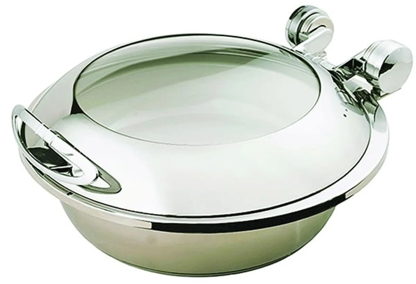 Yellow Induction HA6-507 Round Induction Chafers - 6.5Litres