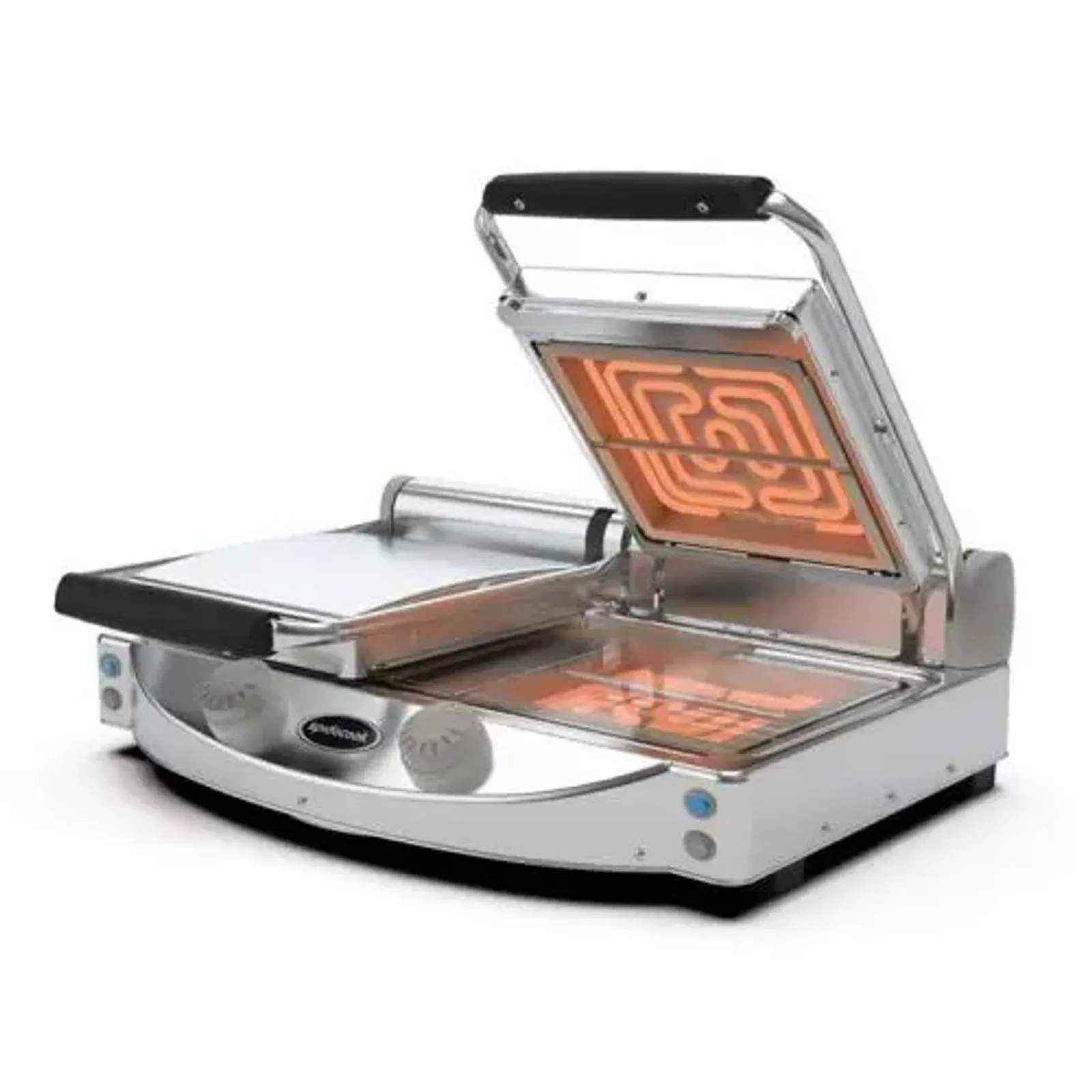 SpidoCook SP020T - Manual Double Contact Grill - Transparent Smooth Surface 2kW