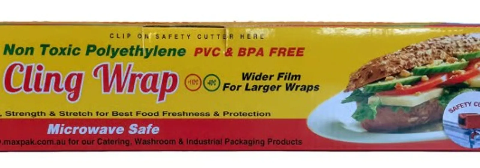 MaxValu FWDL45 - PVC & BPA Free Cling Wrap 45cm x 500m