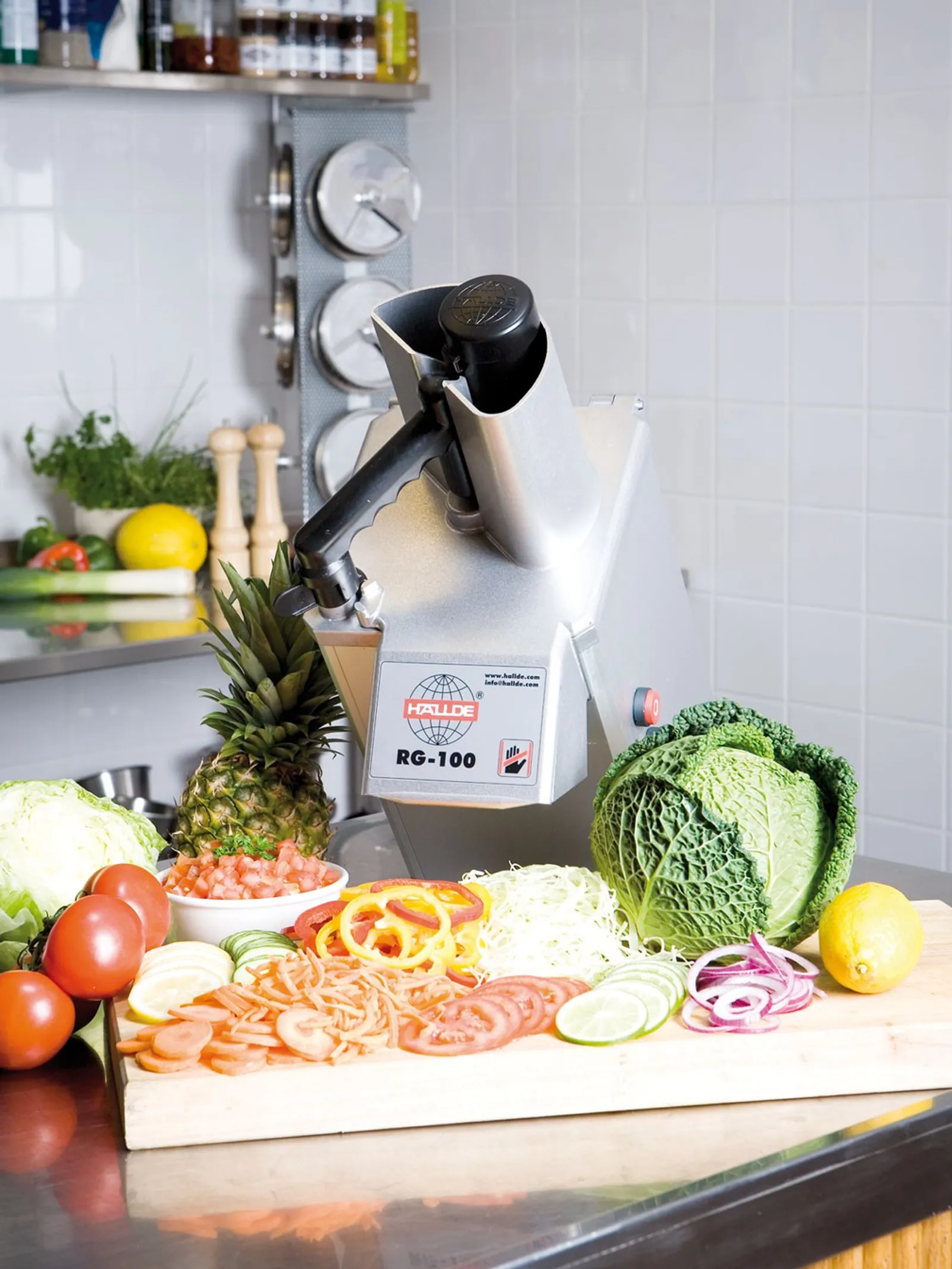 HALLDE RG-100 Vegetable Preparation Machine