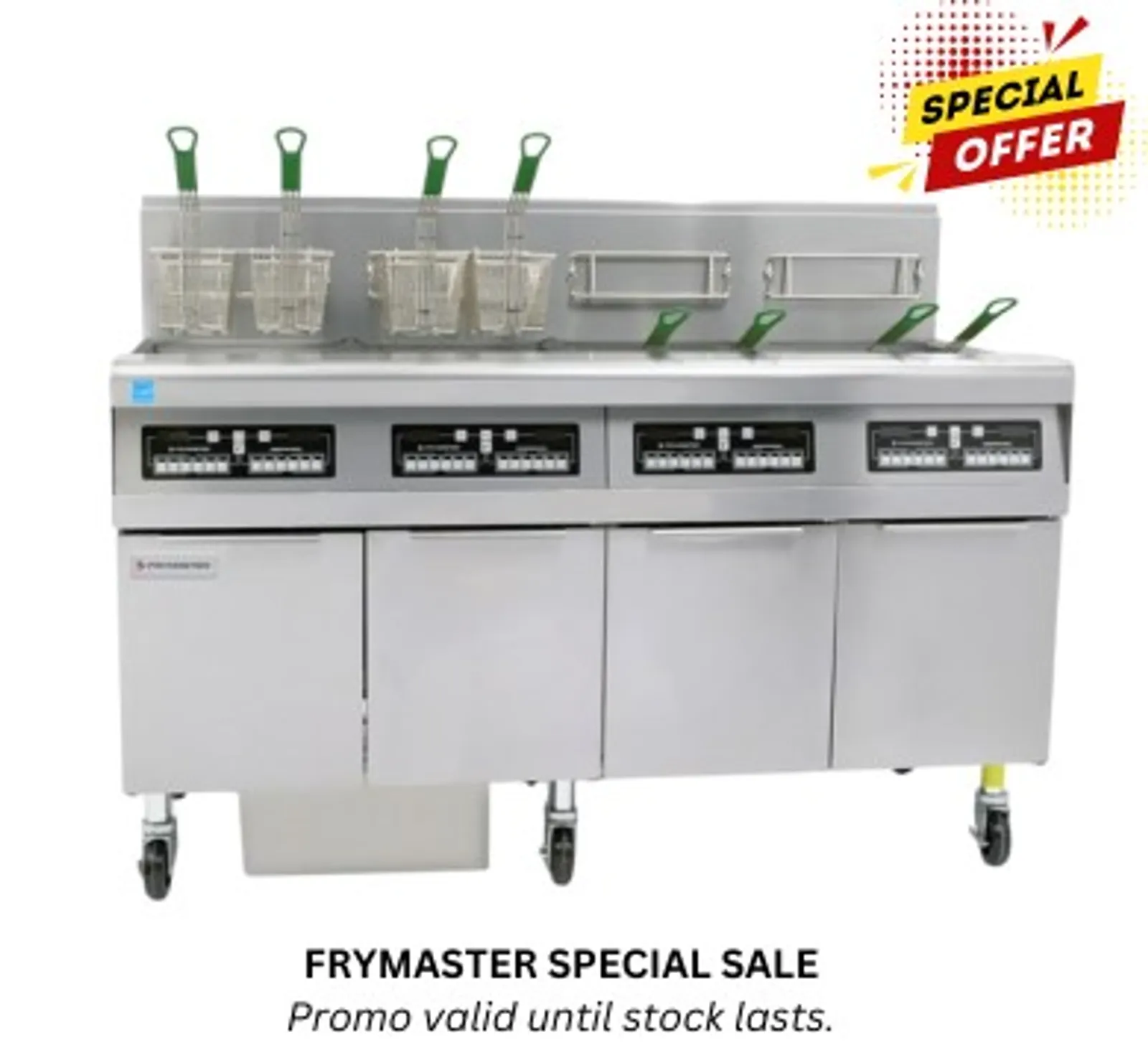 Frymaster FPH455C-FD - In Built Filter Deep Fryer - 4 Full Pots