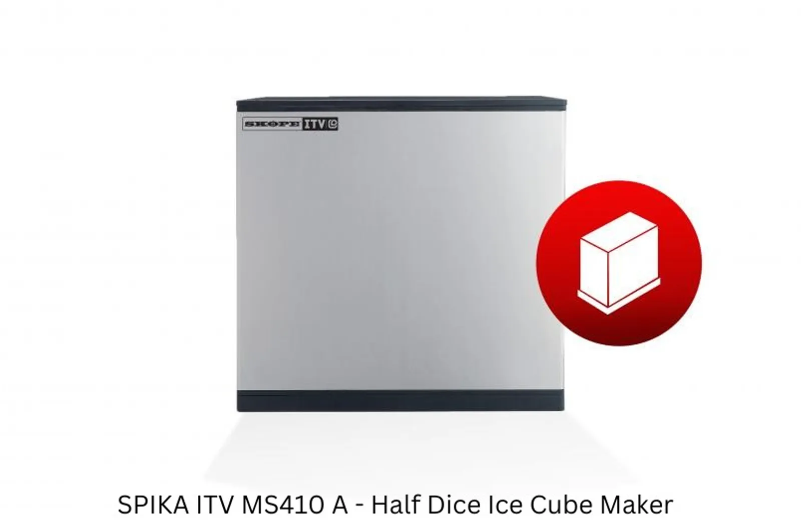 SPIKA MS410 A - Modular Ice Cube Maker 405kg with Storage Bin