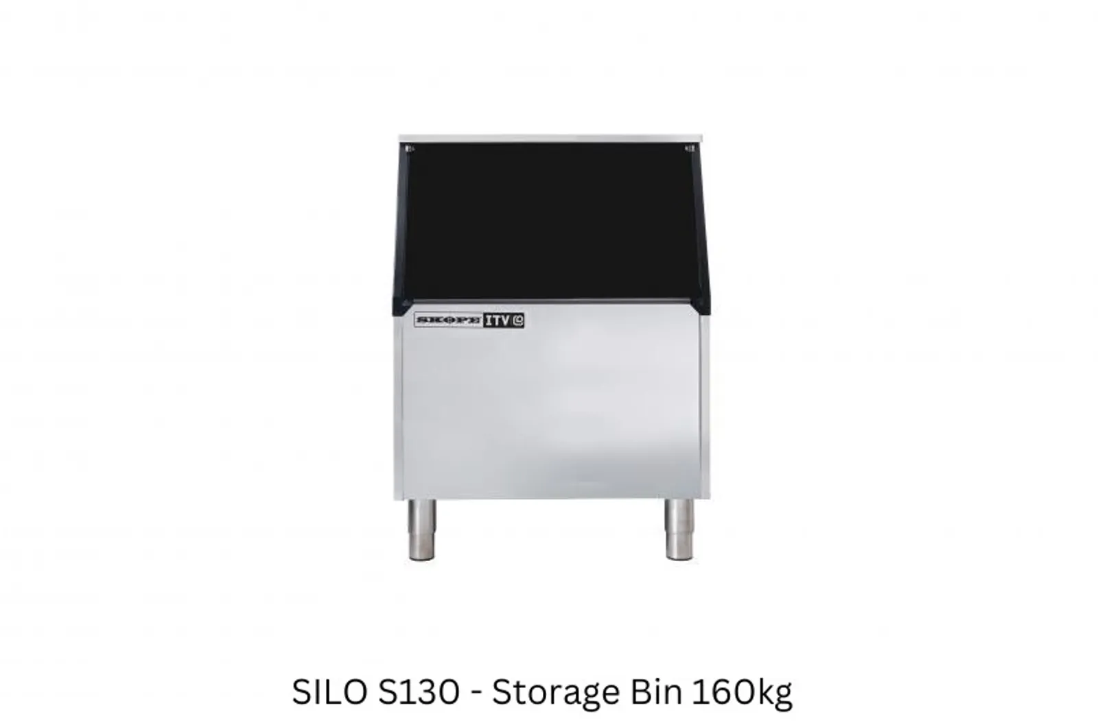 ICE QUEEN IQ200 A R290 - Modular Granular Ice Maker 211kg with Storage Bin