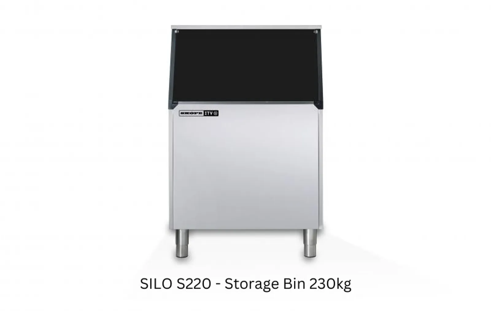 ICE QUEEN IQ600 A R290 - Modular Granular Ice Maker 655kg with Storage Bin