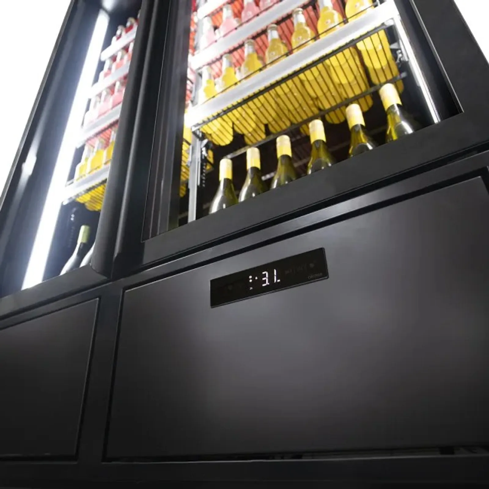 Airex AXR.MEUR.1D - 1 Door Upright Merchandiser