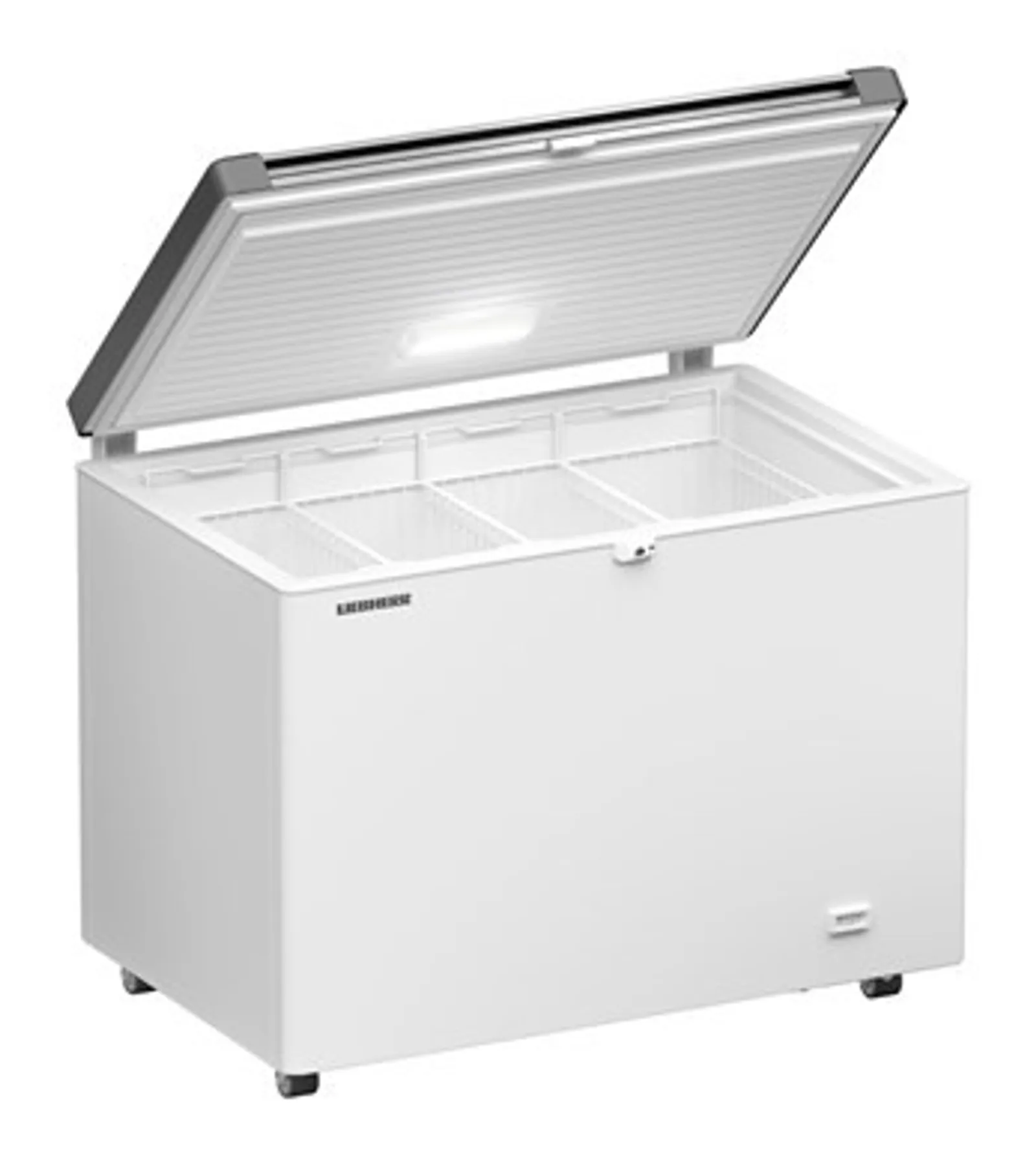 Liebherr EFL 3056 - 266L Flip Lid Chest Freezer, Stainless Steel Lid