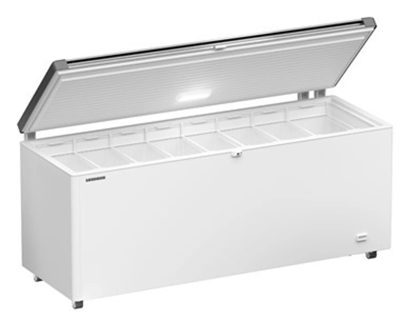 Liebherr EFL 6056 - 542L Flip Lid Chest Freezer, Stainless Steel Lid