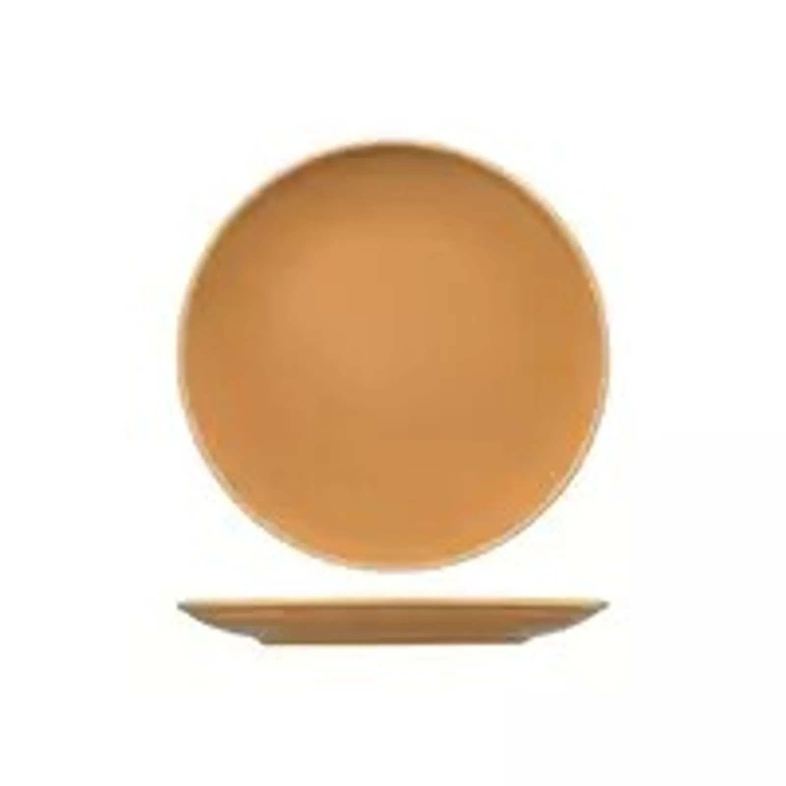 Rak Porcelain RV3240-BE - Vintage Beige Round Coupe Plate 240mm