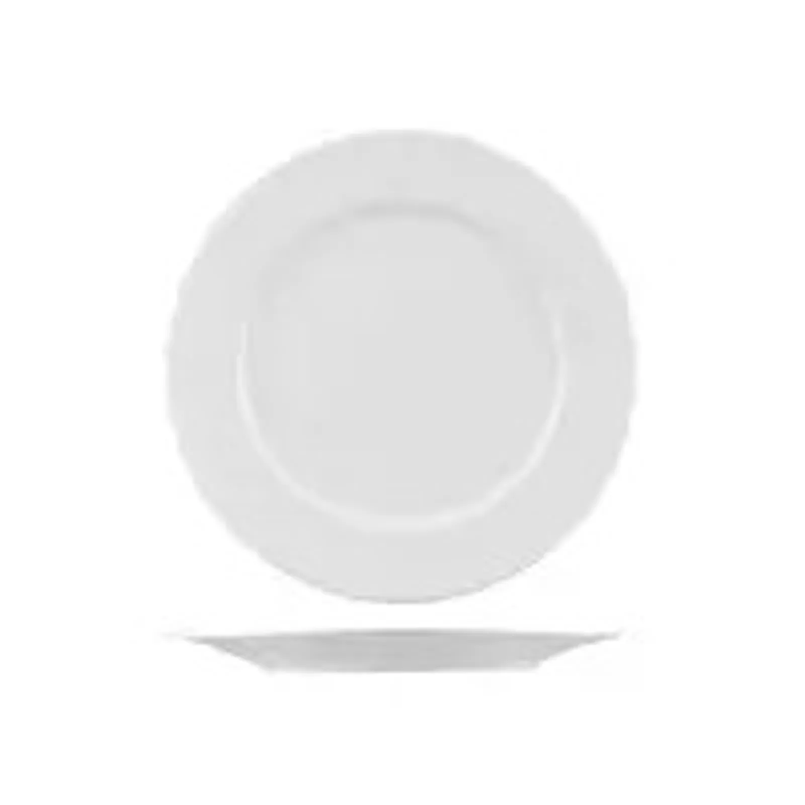 Rak Porcelain BFP29 - Banquet Round Plate - Wide Rim 285mm