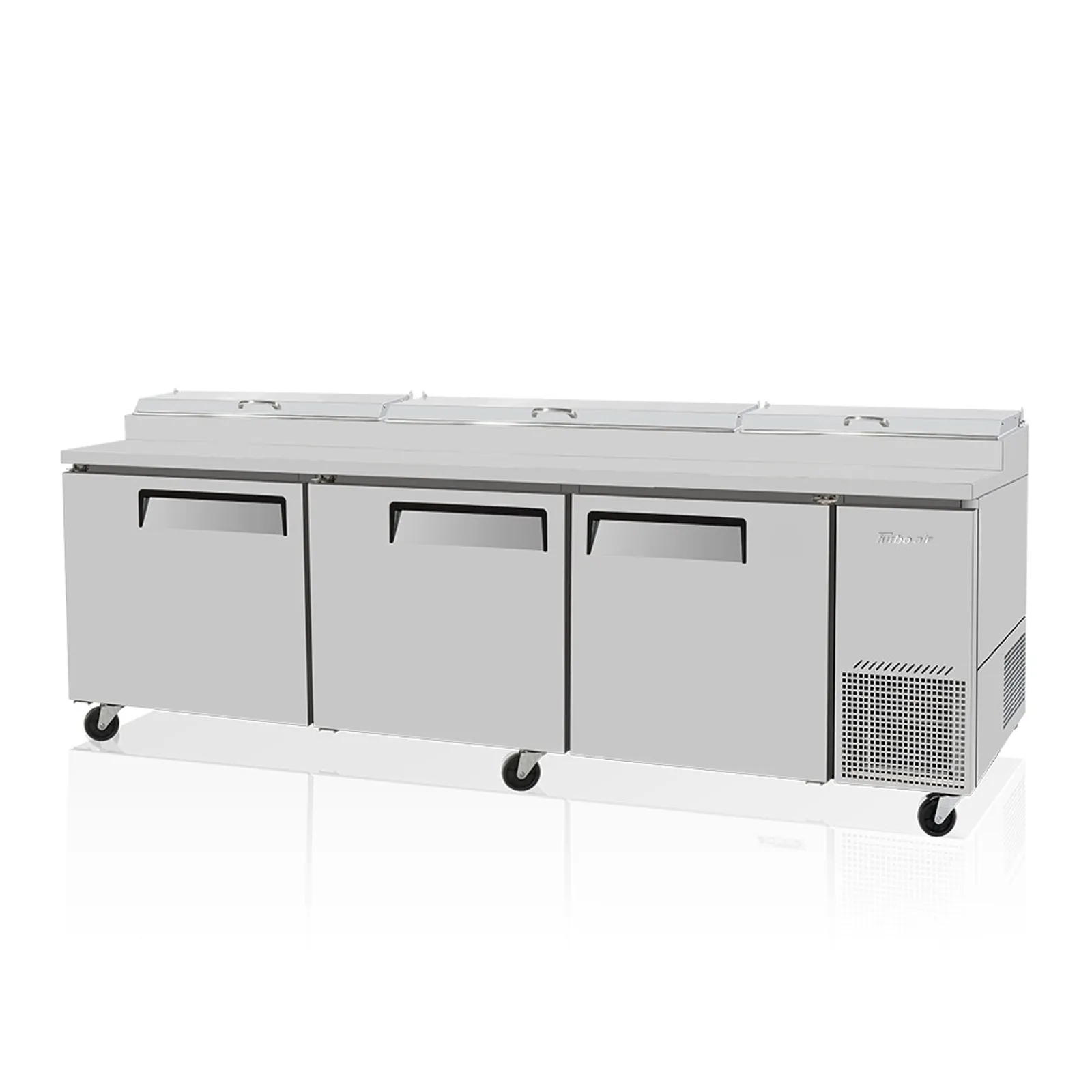 Turbo Air CTPR-93SD-N - 3 Door Pizza Prep Table