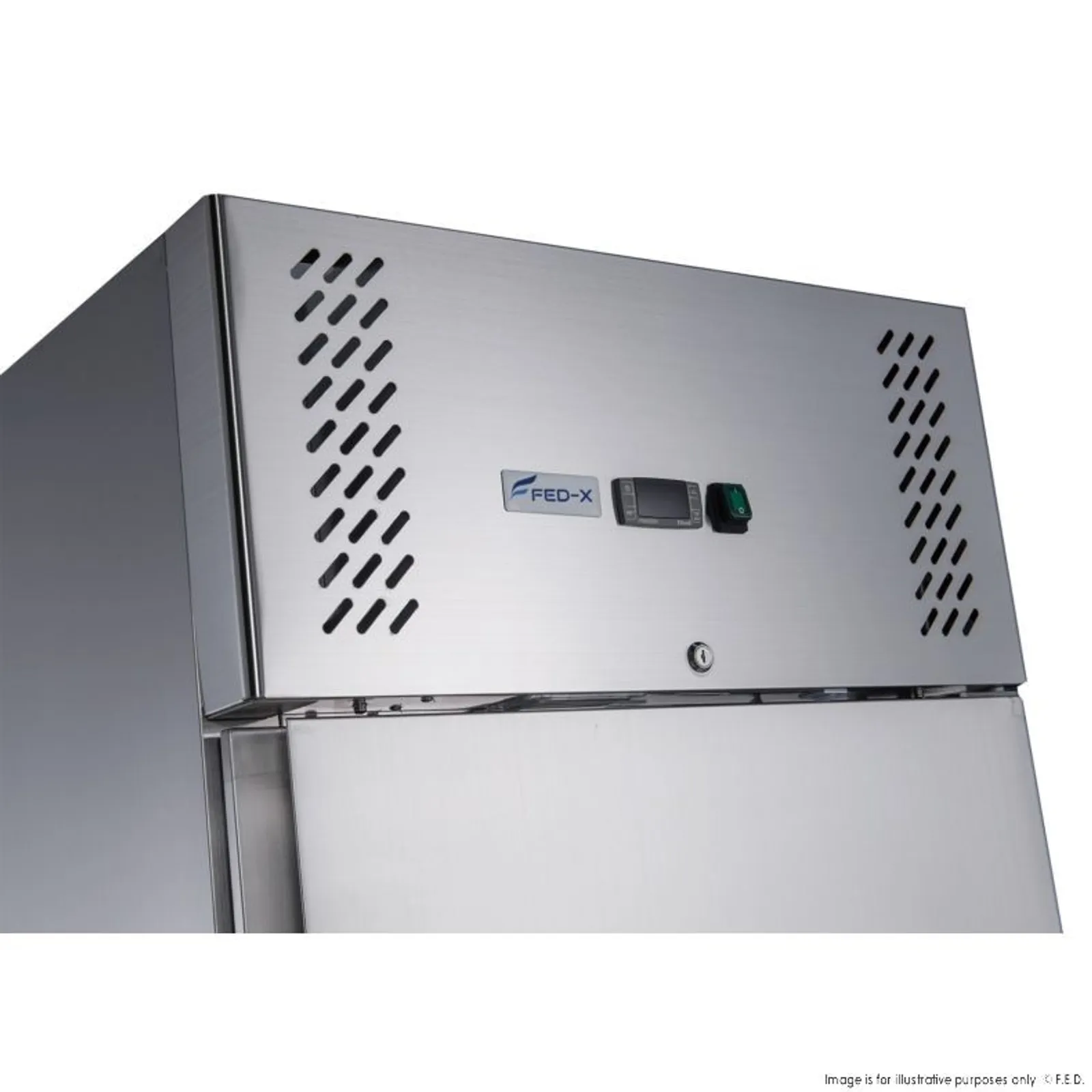 FED-X XURC400SFV -Single Full Door Upright Fridge