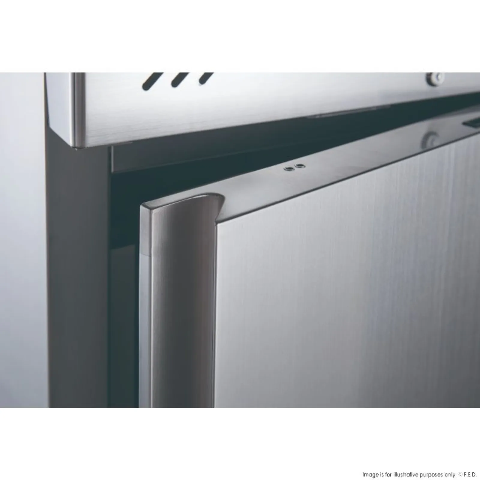 FED-X XURC650SFV -Single Door Upright Fridge