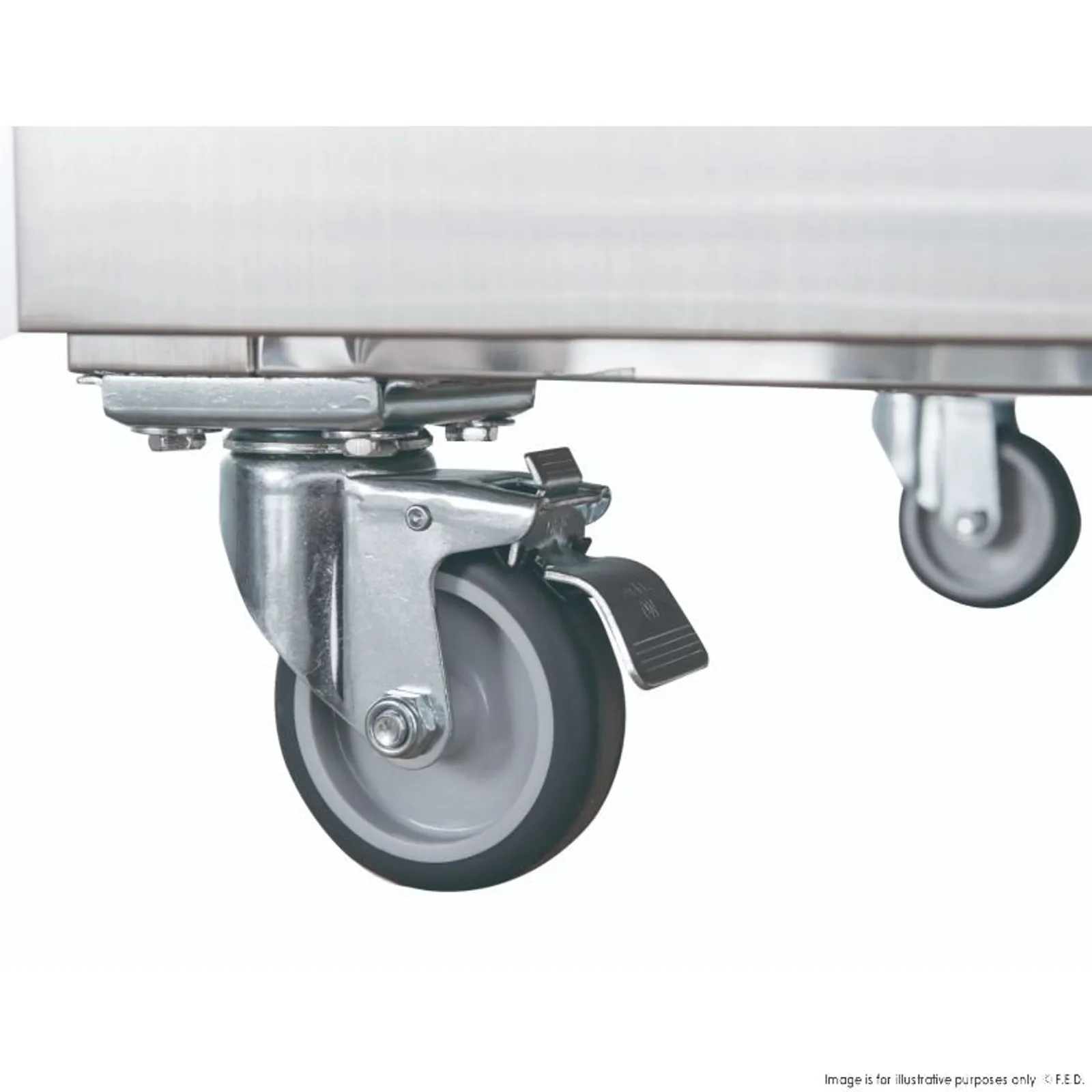 FED-X XURC1200G2V - 2 Full Glass Door Upright Fridge