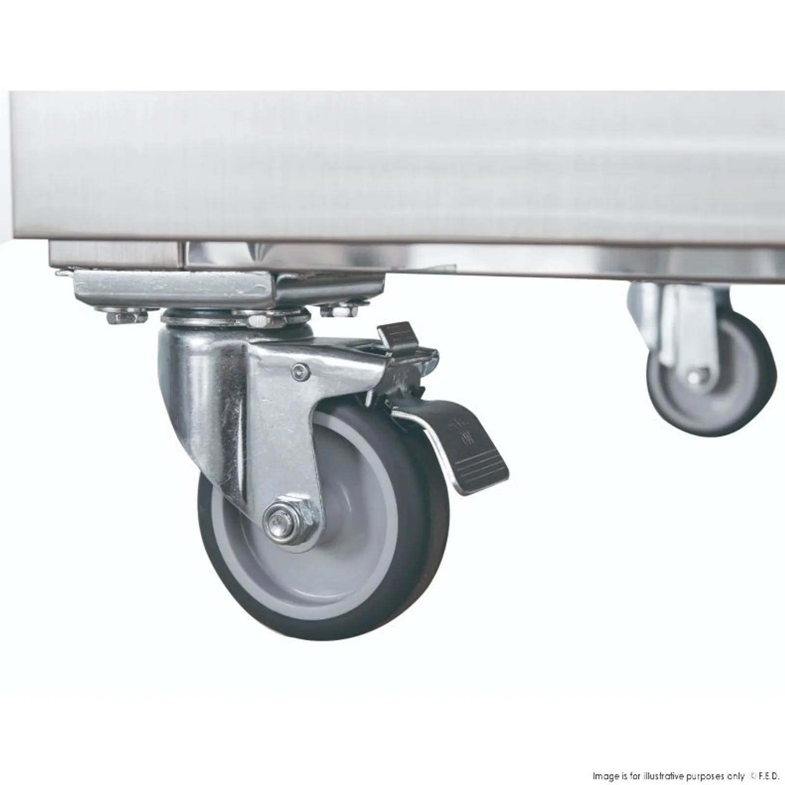 FED-X XURC1200SFV - Two Full Door Upright Fridge