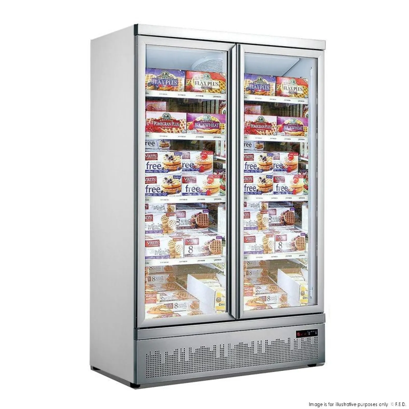 Thermaster LG-1000GBMF - 2 Door Supermarket Freezer