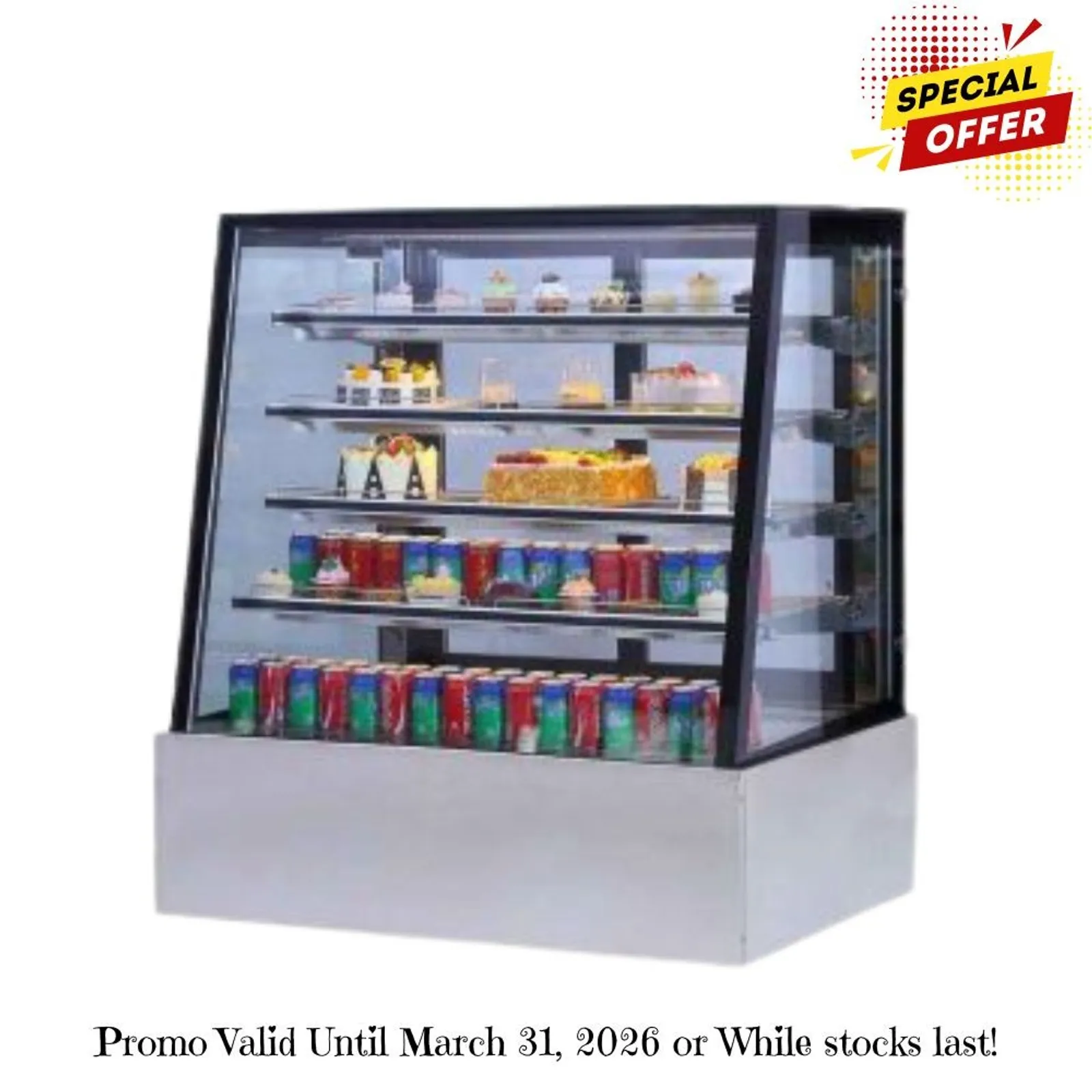 Bonvue SLP860C - Deluxe Chilled Display Cabinet