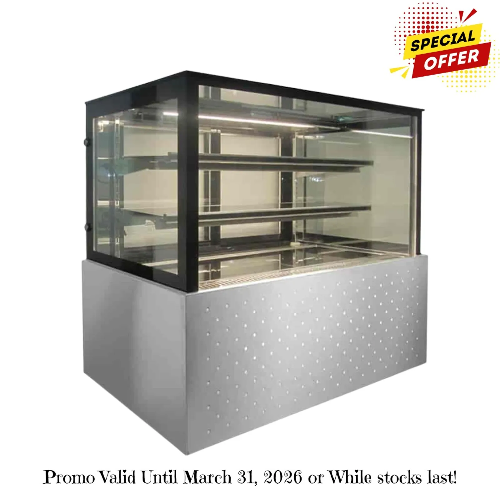 Bonvue SG090FE-2XB - Heated Food Display