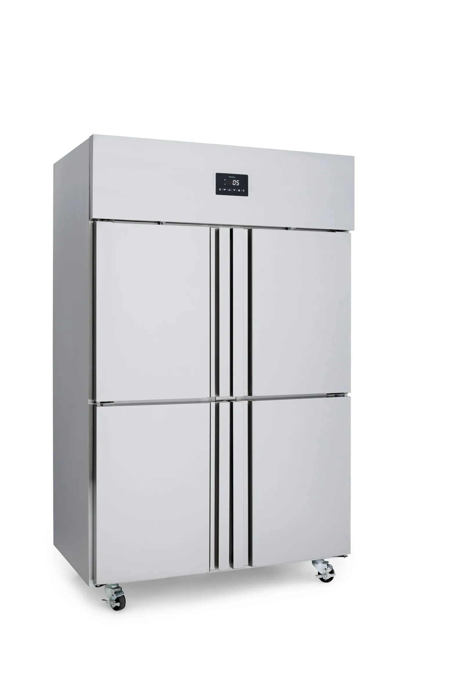 Williams HT2SS Topaz - 4 Split Solid Door Upright Fridge