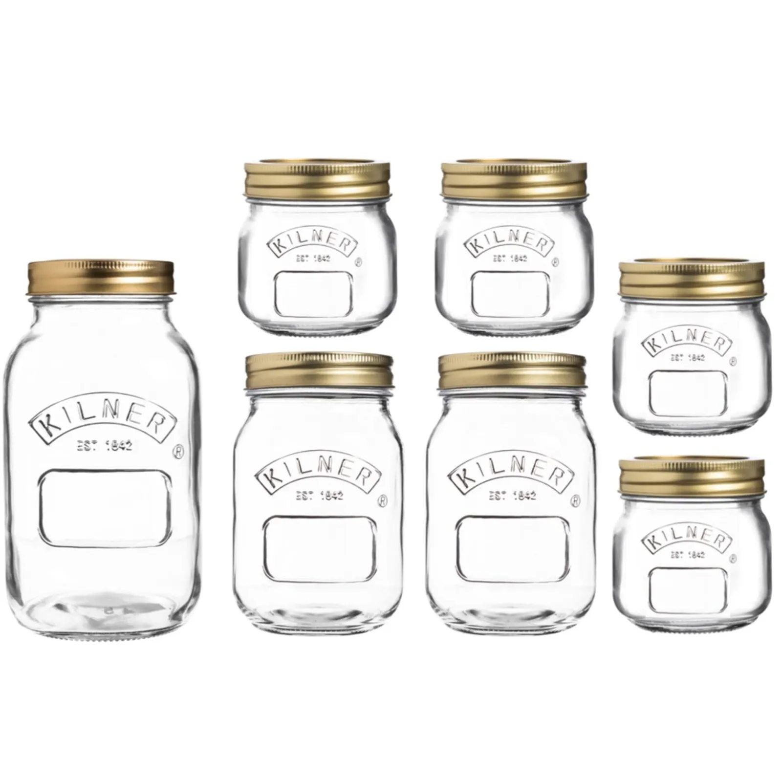 Kilner 02249 - Preserve 7pc Jar Set