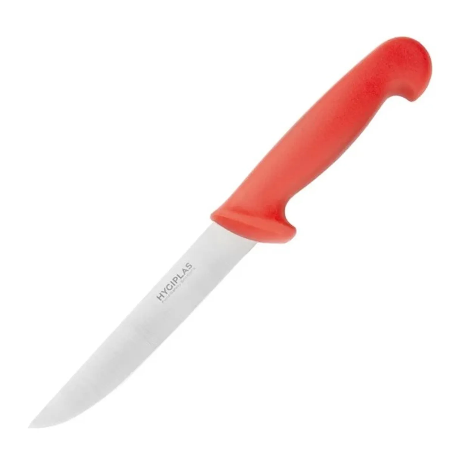 Hygiplas C890 - Stiff Blade Boning Knife Red 150mm