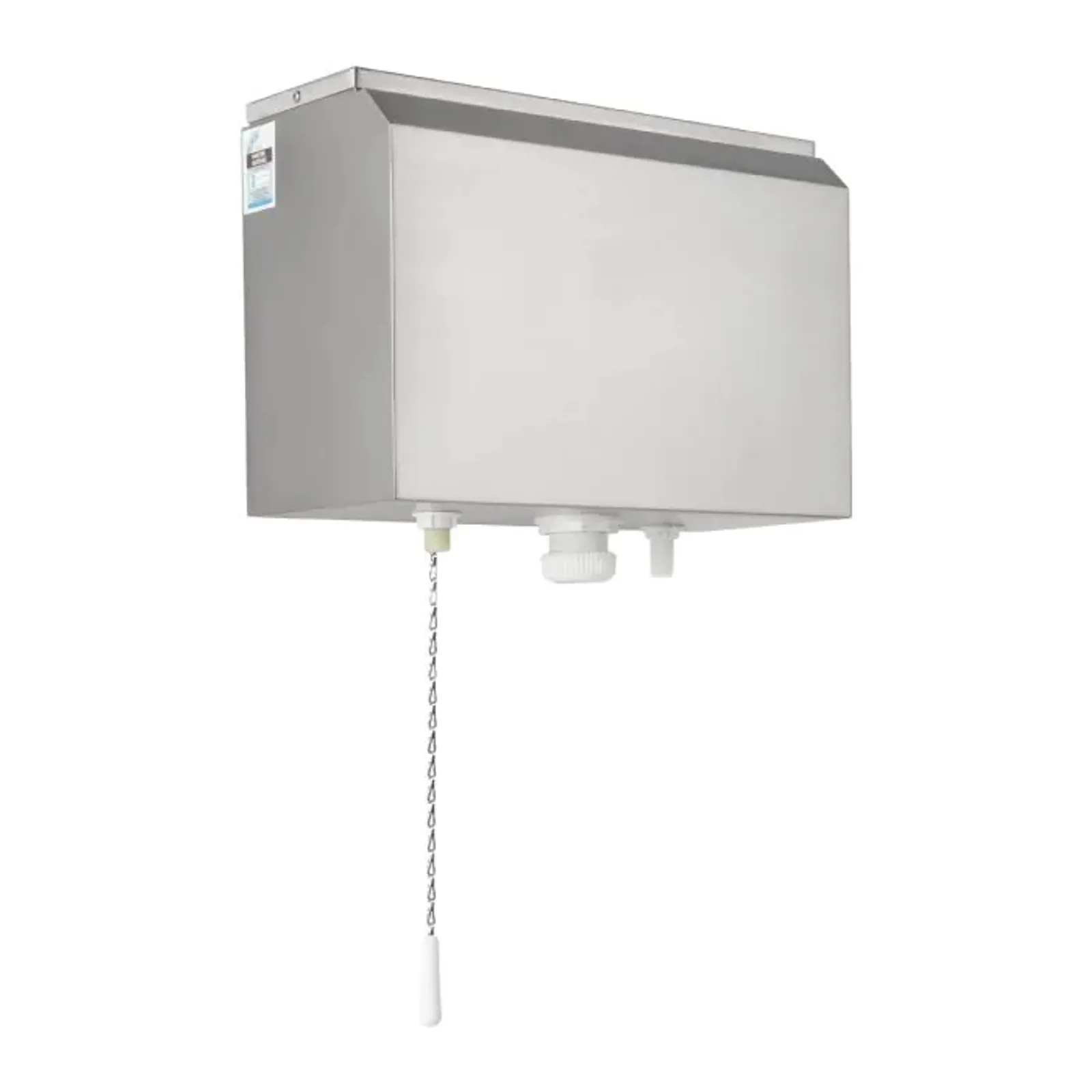 3Monkeez AB-CIS-PC - Stainless Steel Pull Chain Cistern