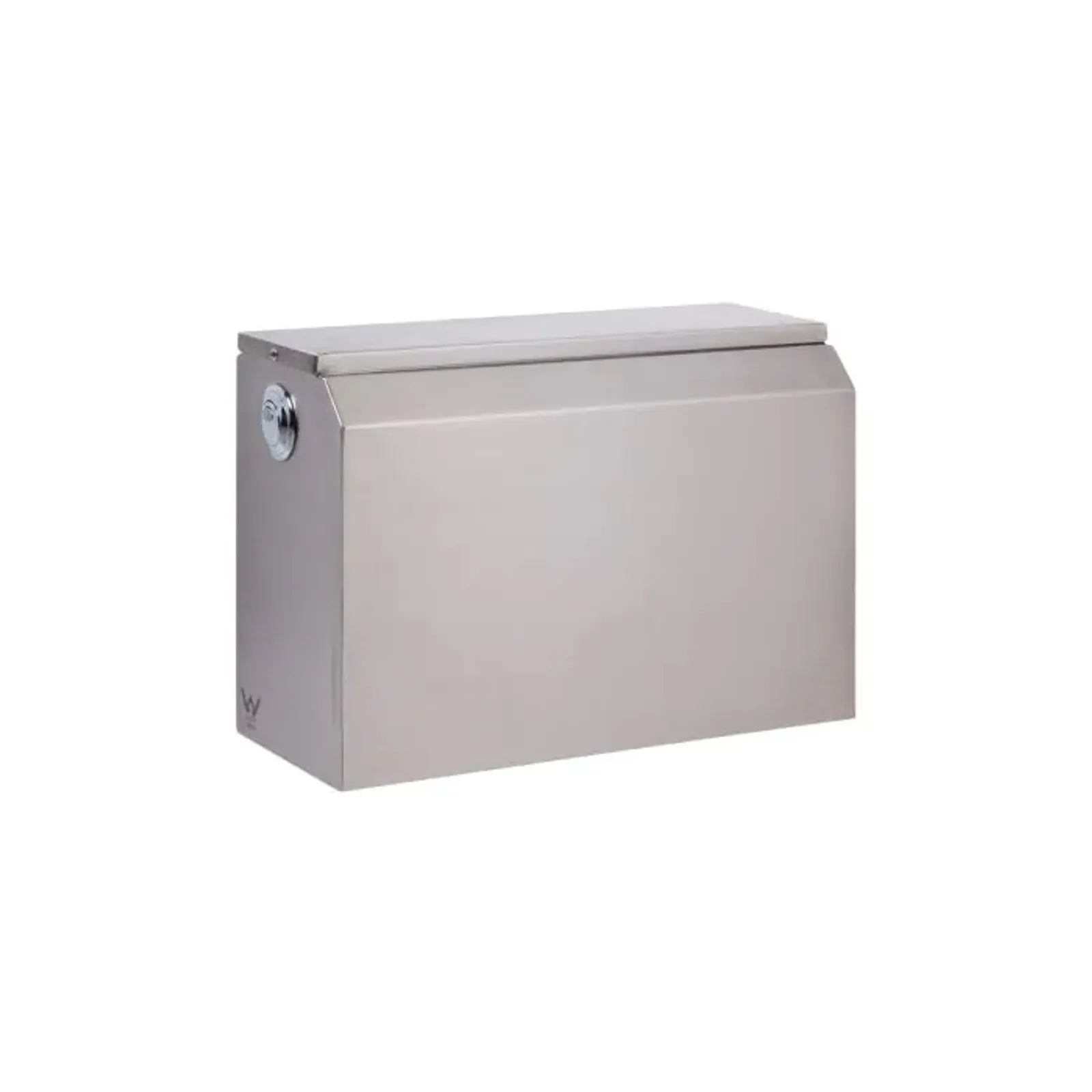 3Monkeez AB-CIS-SP-SE-R - Stainless Steel Side Press Cistern with Right Side Entry