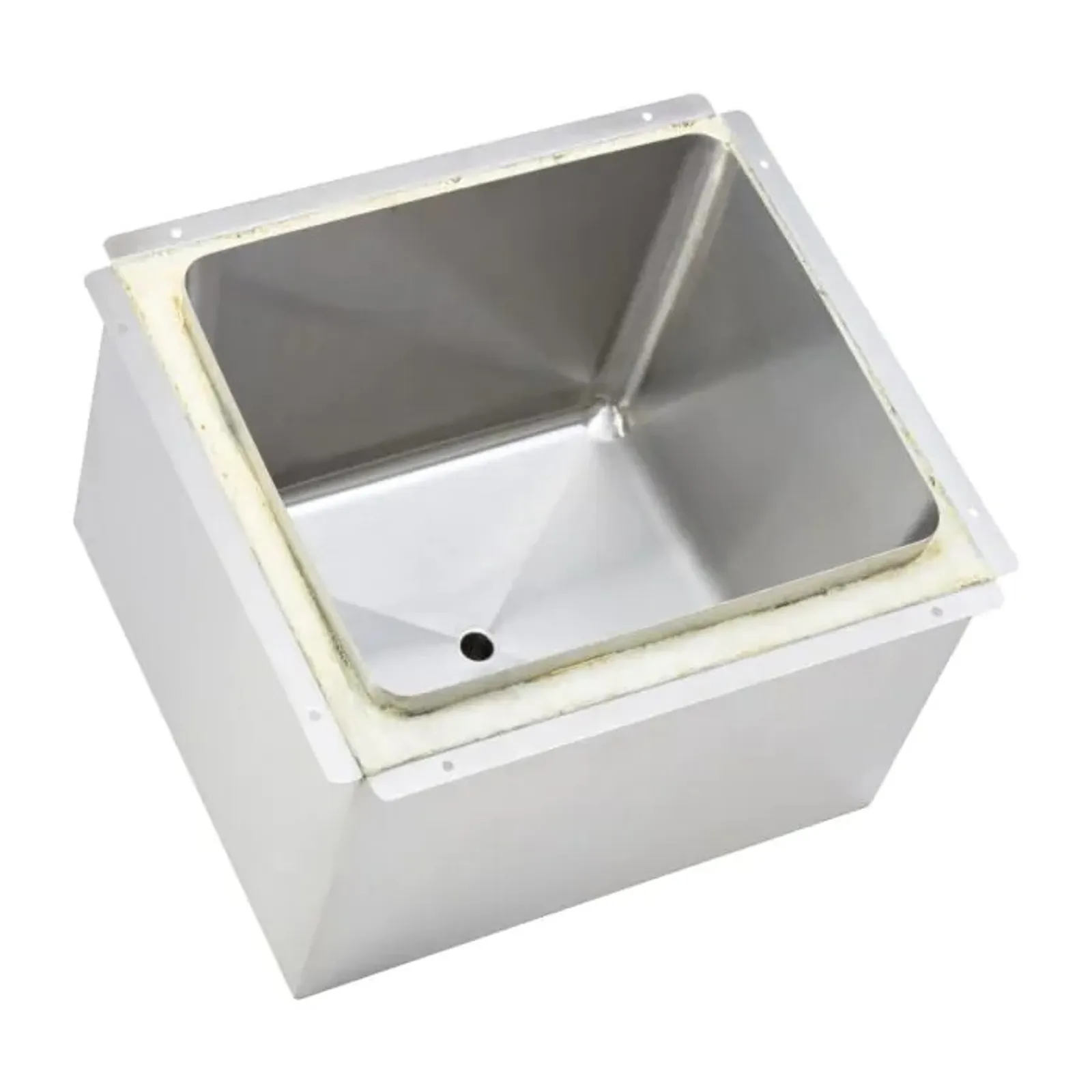 3Monkeez ICE-303020 - Weld In Insulated Stainless Steel Ice Well (300x300x200)