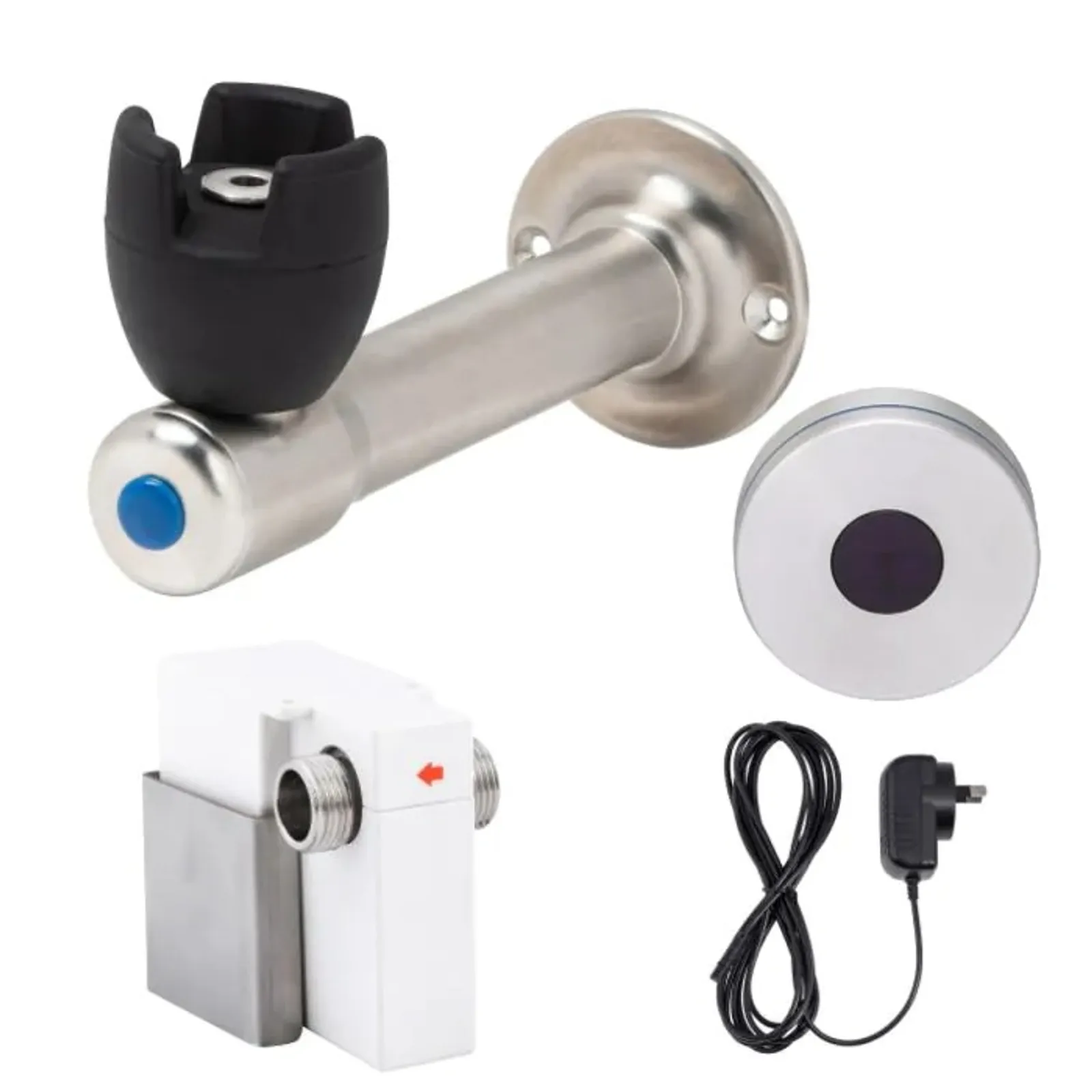 Guardian Zero Touch T-3MSS-BUB90SM - 90 Degree Silicone Mouthguard Bubbler with Hob-Mount Sensor Mains Operated