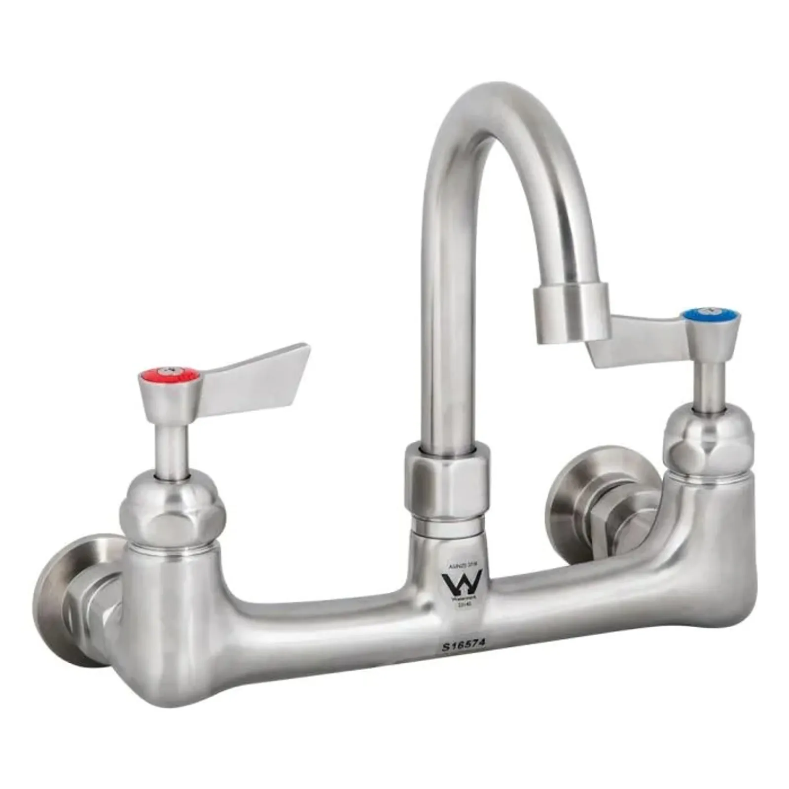 Guardian Tapware T-3MEWG12 - Stainless Steel Exposed Wall Mount Body with Gooseneck Swivel 12" Spout
