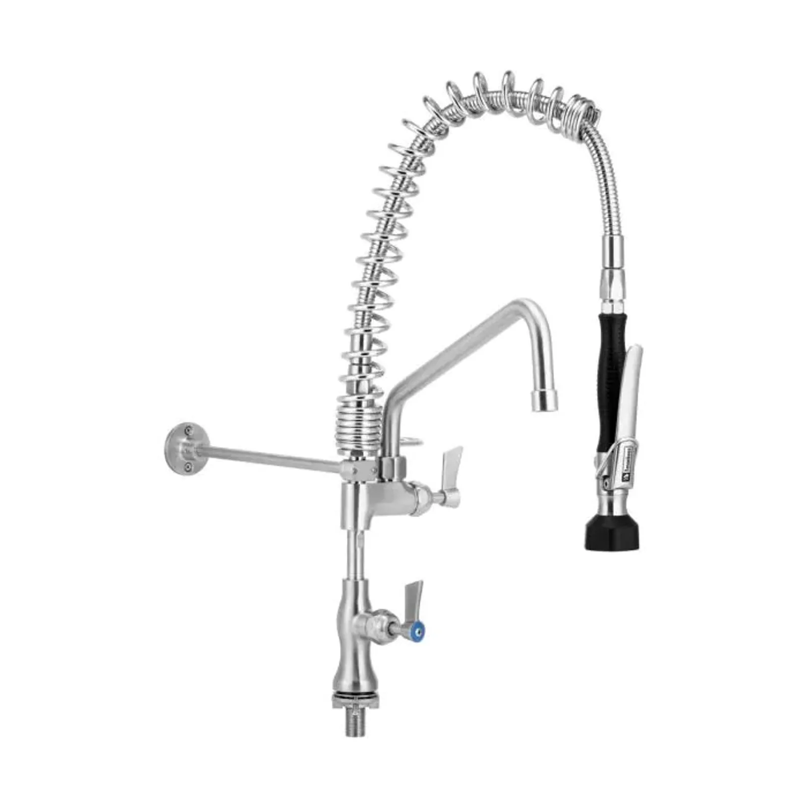 Clean-A-Jet T-3M53112-C - Compact Stainless Steel Single Bench Mount Pre-Rinse with 12" Pot Filler