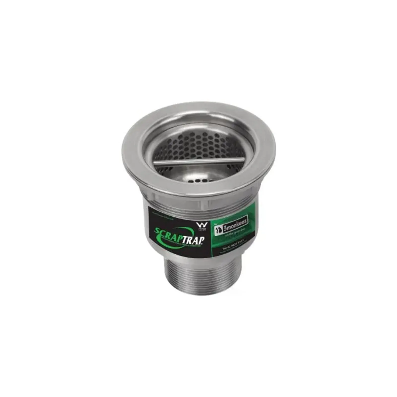 Scraptrap Scrap-S-90 - Cast Stainless Sink Waste Arrestor (90mm)