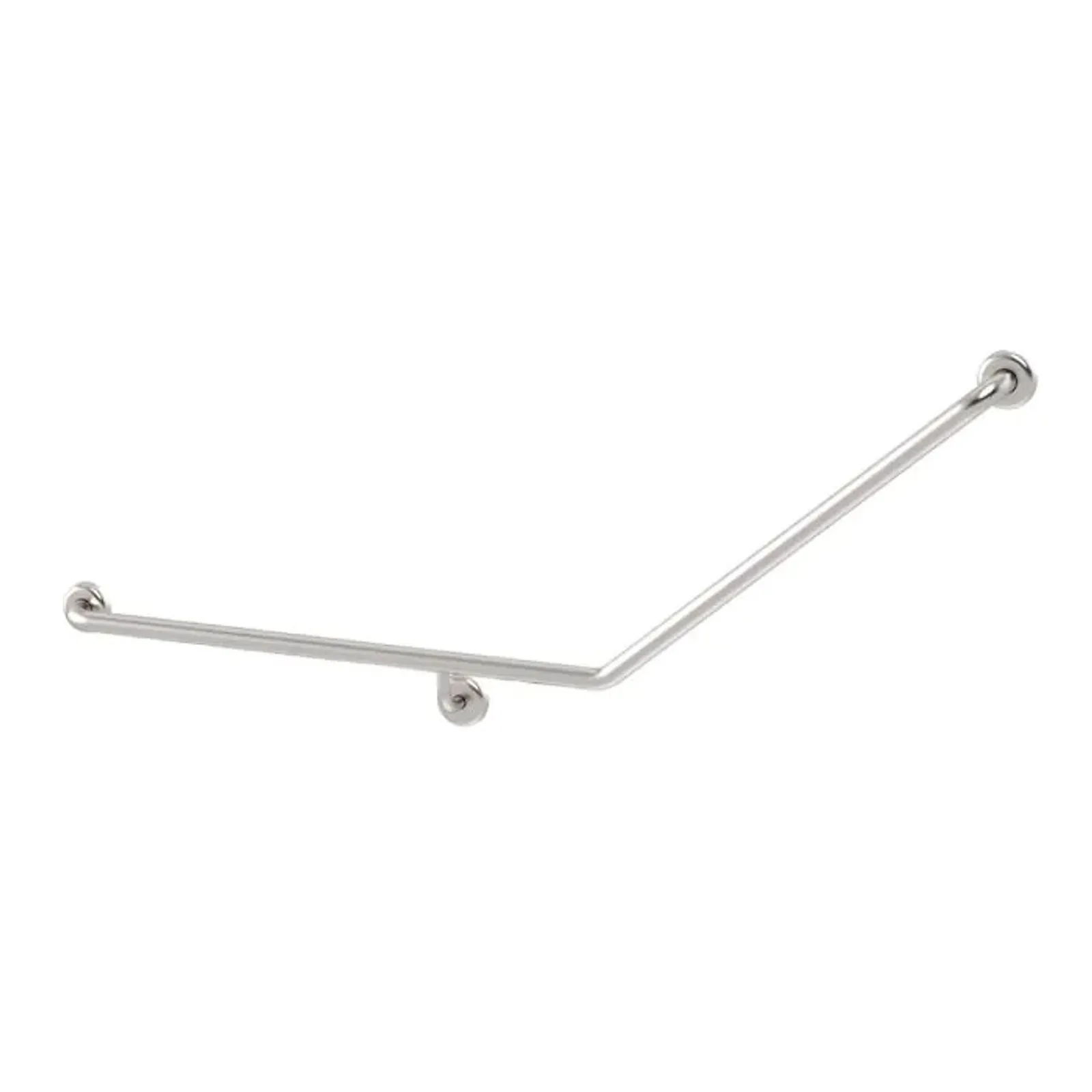 3Monkeez CF-877-LH-SS - Angled Grab Rail - Left Hand - 700mm x 625mm