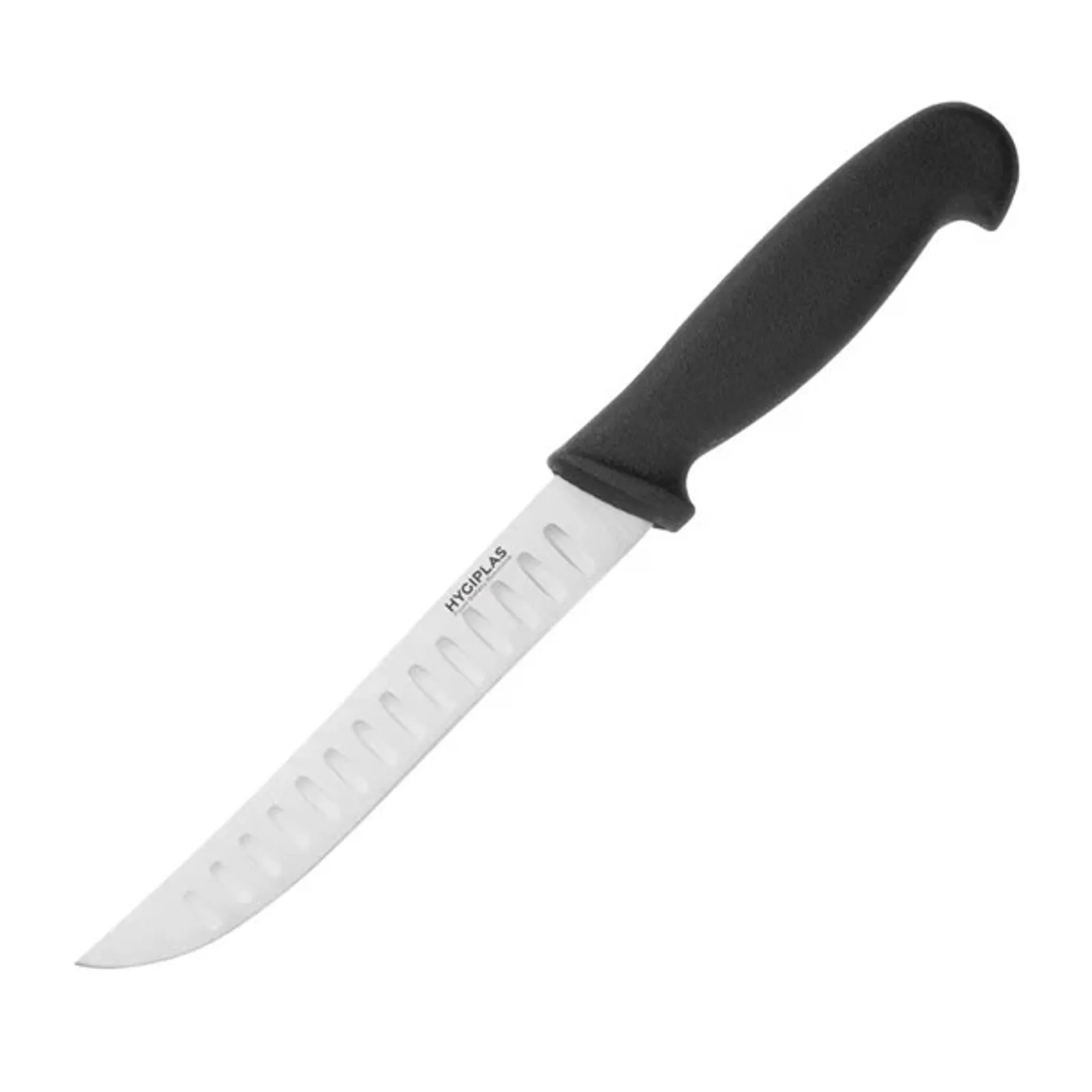 Hygiplas C420 - Scalloped Utility Knife Black 125mm