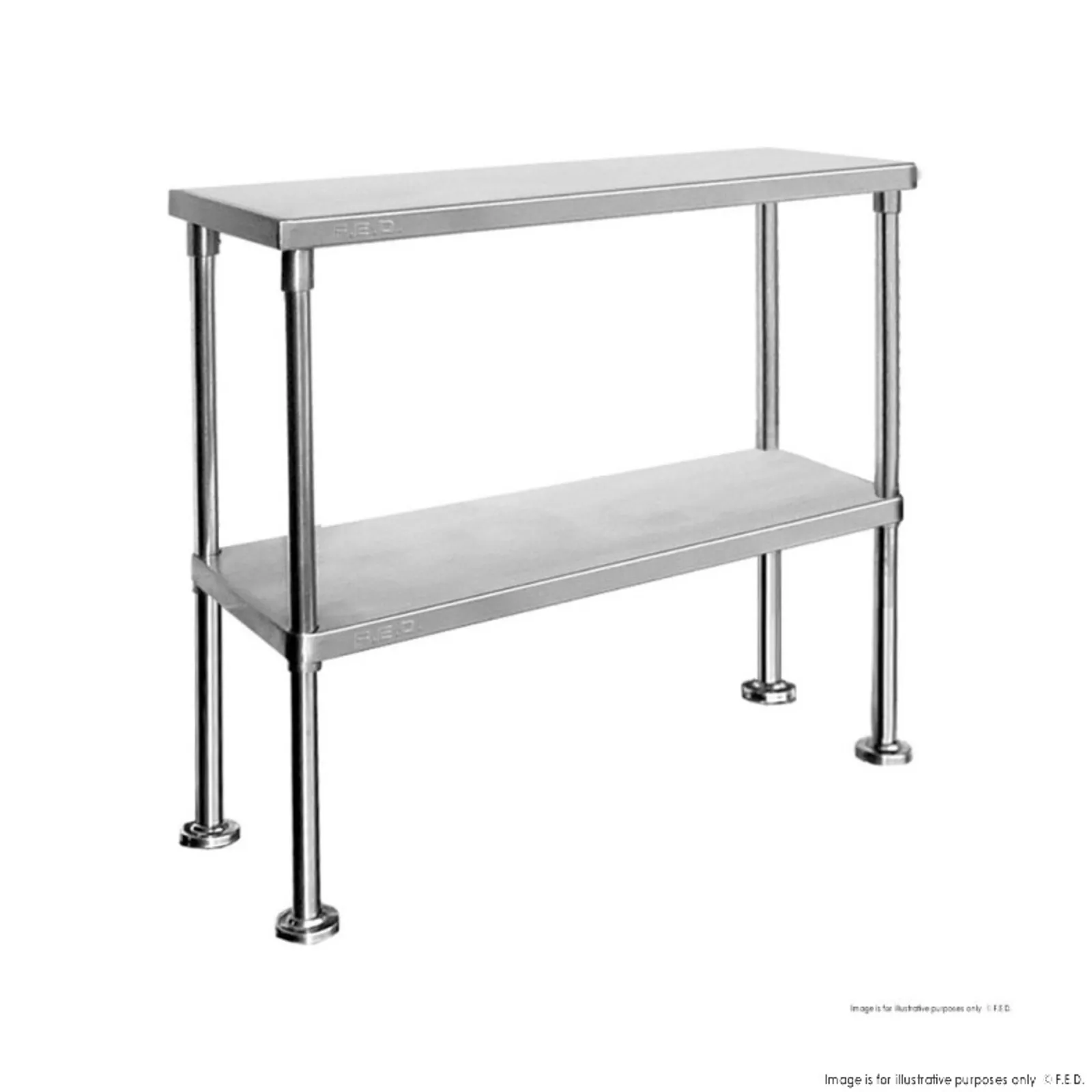 Modular Systems WBO2-1800-400 - Double Tier 400mm Deep Workbench Overshelf