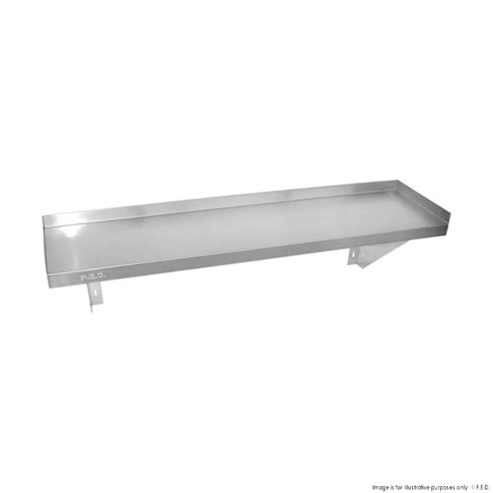 Modular Systems 1500-WS1 - 1500mm Solid Wallshelf