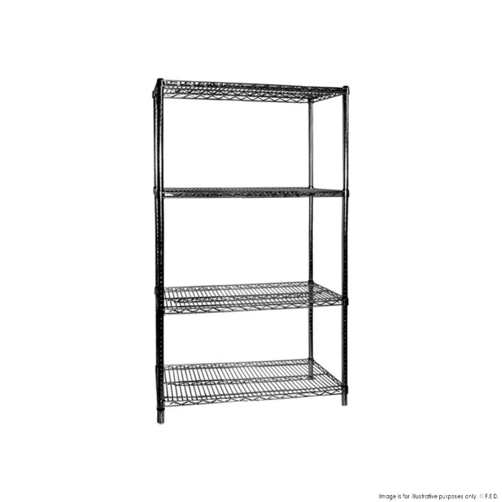 Modular Systems B18/30 - Four Tier Shelving