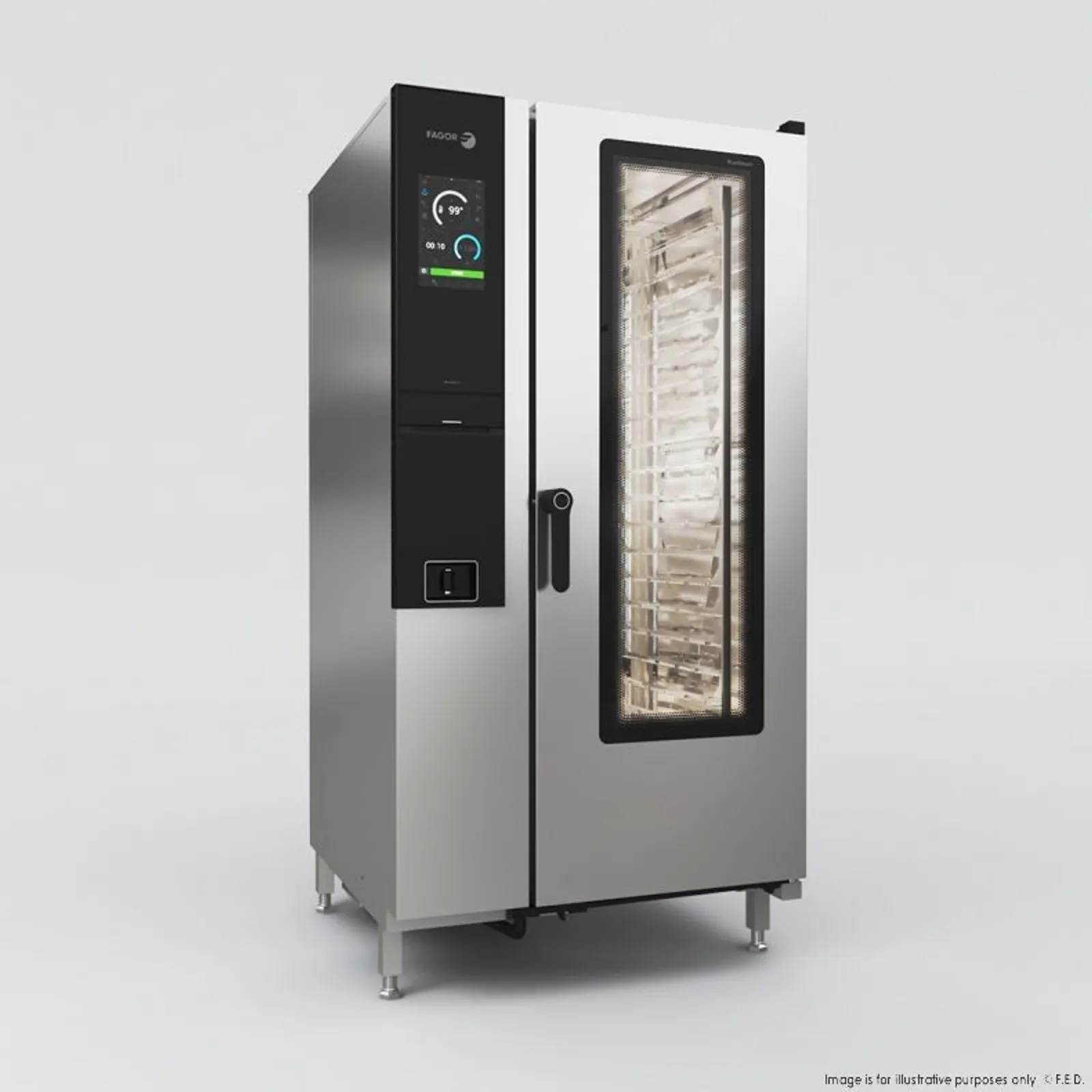 Fagor Professional APW-201ERLWS - IKORE Advanced Boiler 20 Tray Combi Oven