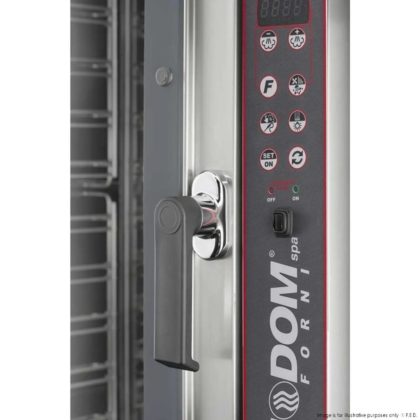 Tecnodom TDC-10VH - Nerone CL Digital 10 Tray Combi Oven