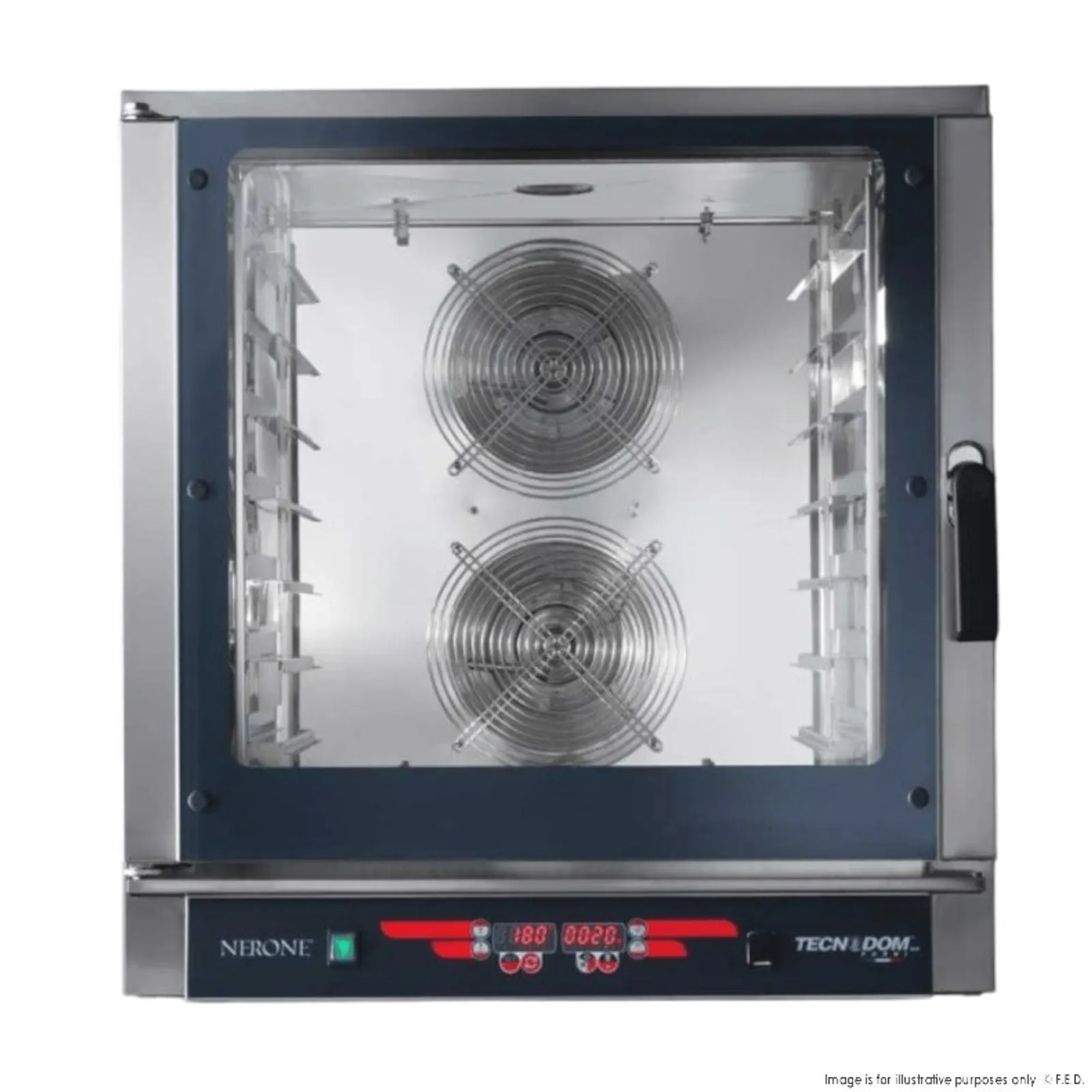 Tecnodom TD-7NE - Nerone MID Digital 7 Tray Combi Oven