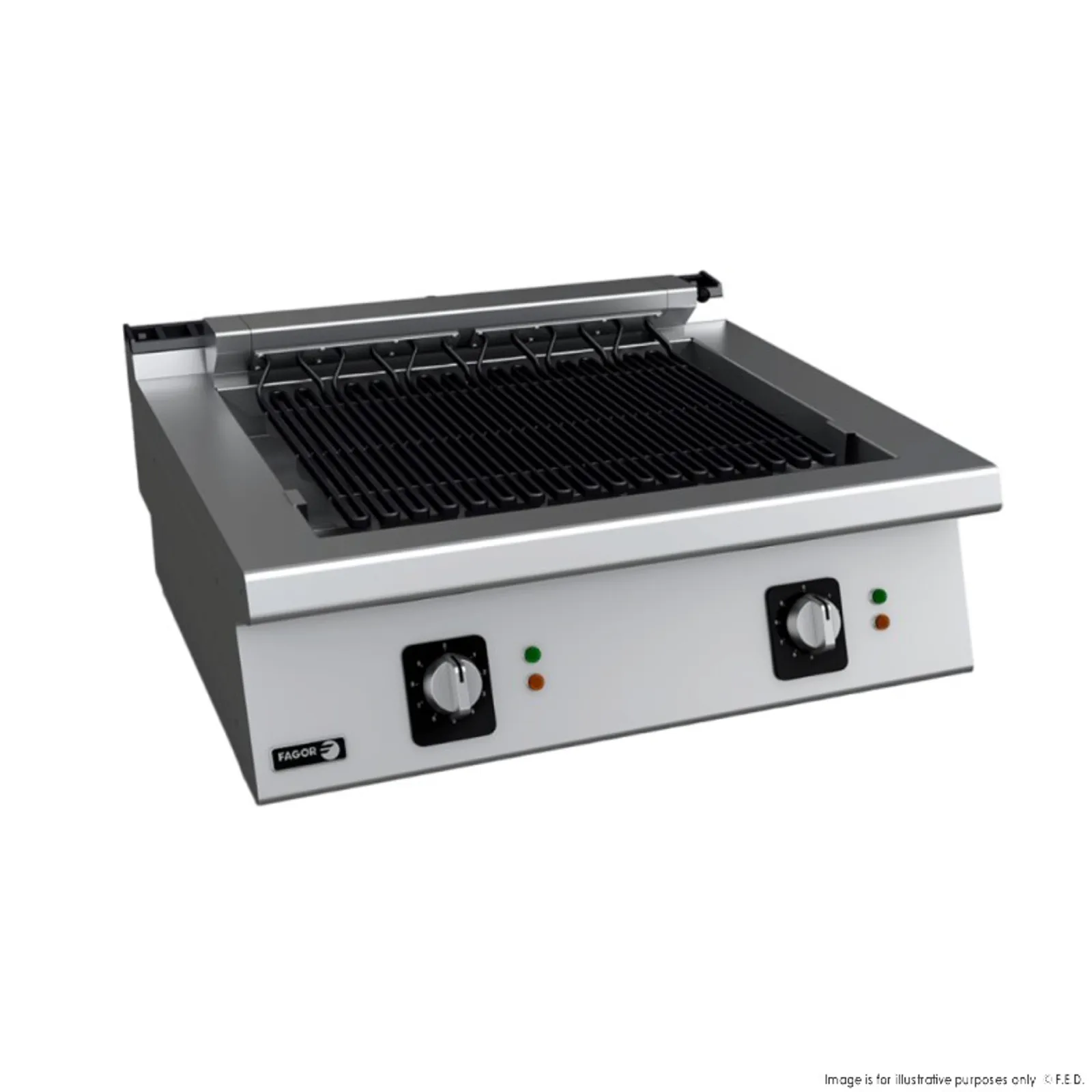 Fagor Professional B-E910 - Kore 900 Series Bench Top Electric Chargrill