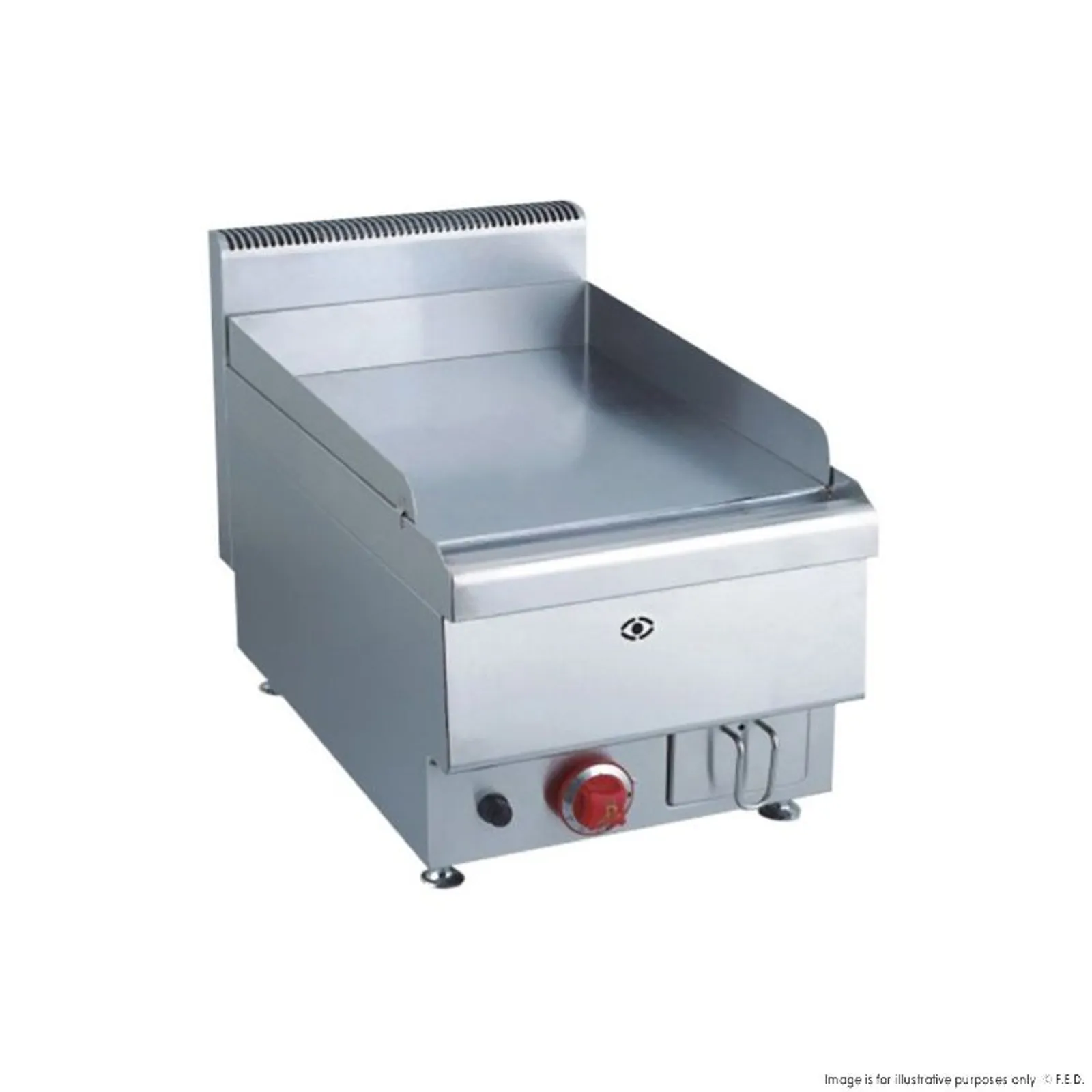 Gasmax JUS-TRG40ELPG - Benchtop Single Bunner Griddle LPG Gas