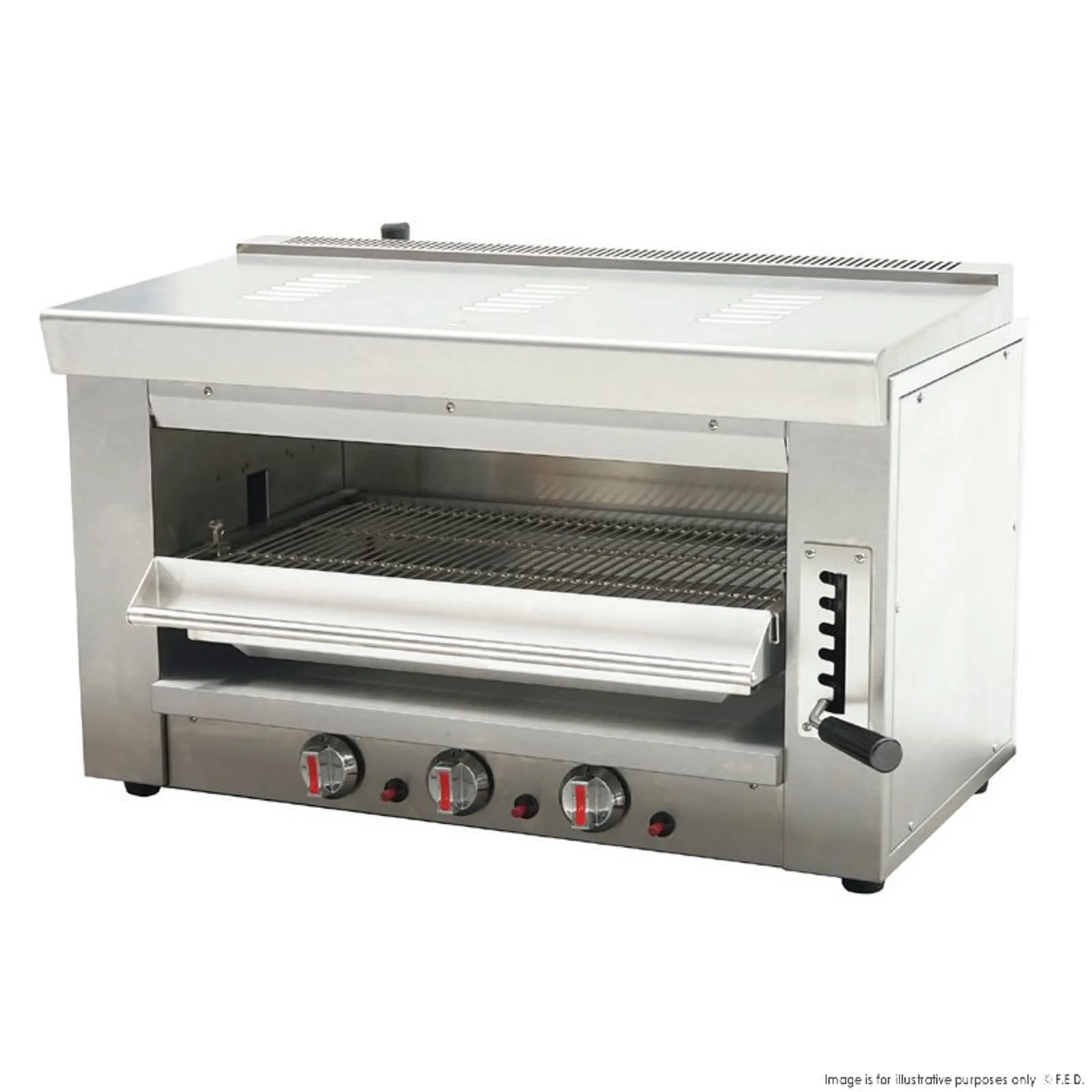 Gasmax REB-03E - Heavy Duty Natural Gas Salamander